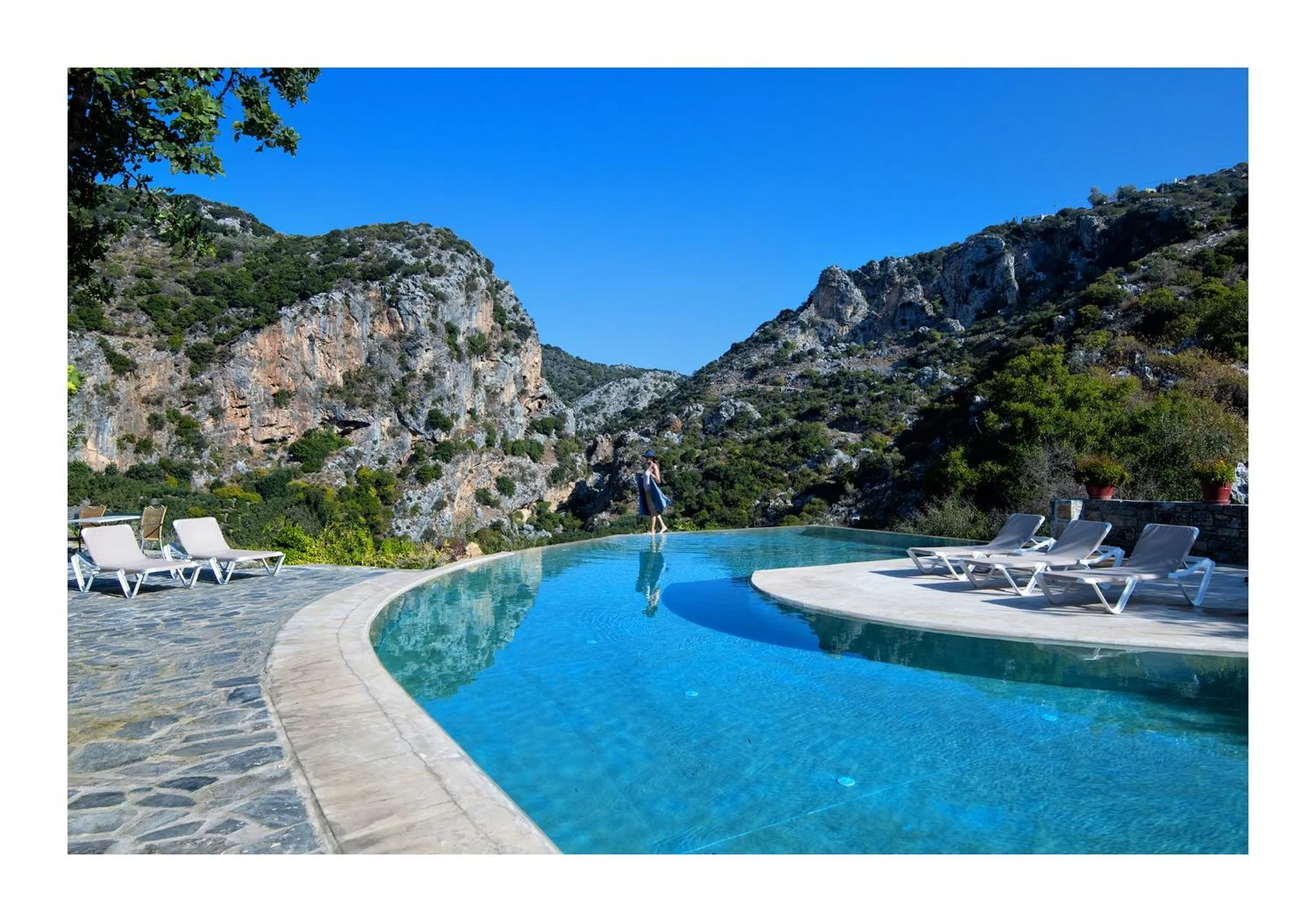 Pool view in Enagron Ecotourism Village