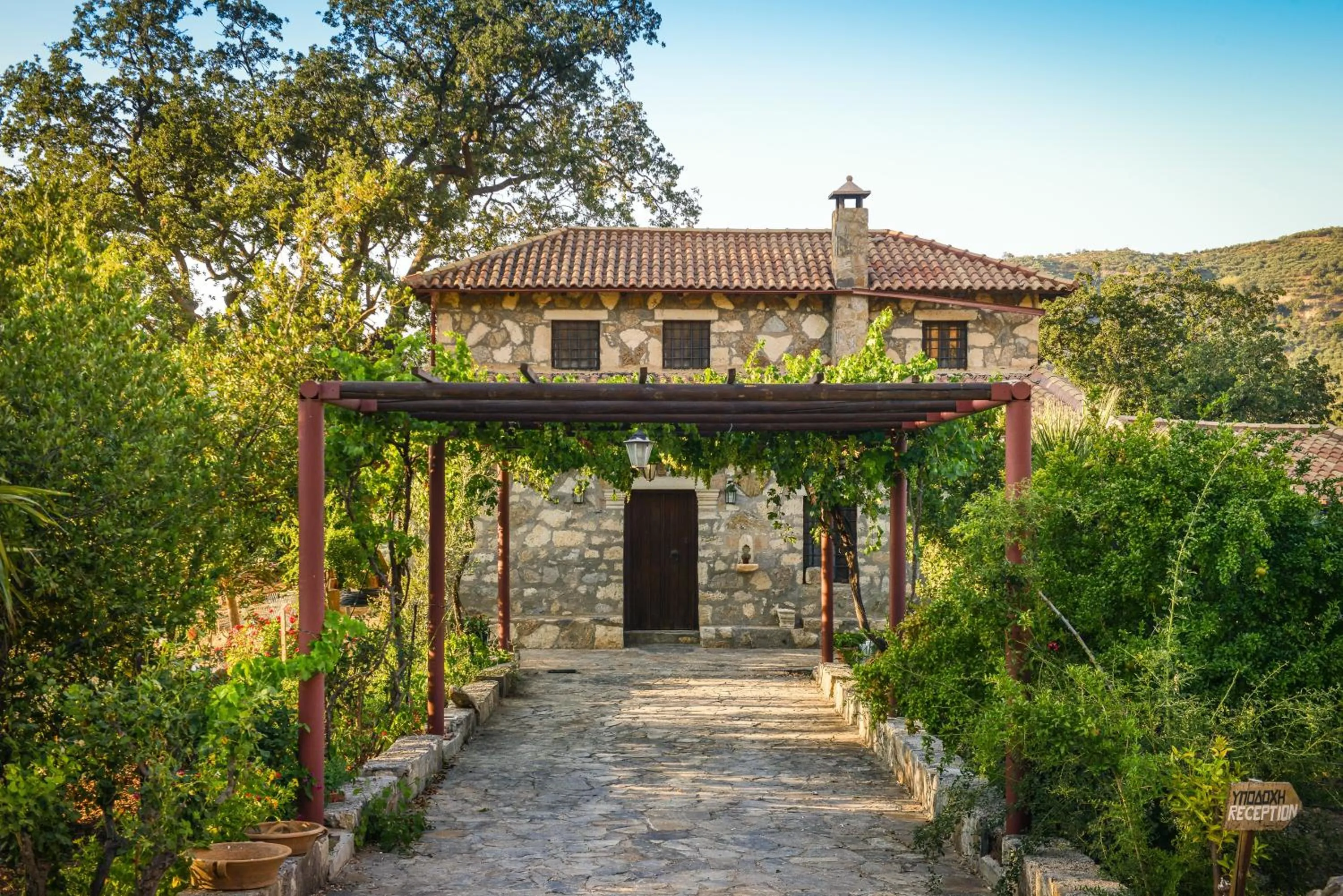 Facade/entrance in Enagron Ecotourism Village