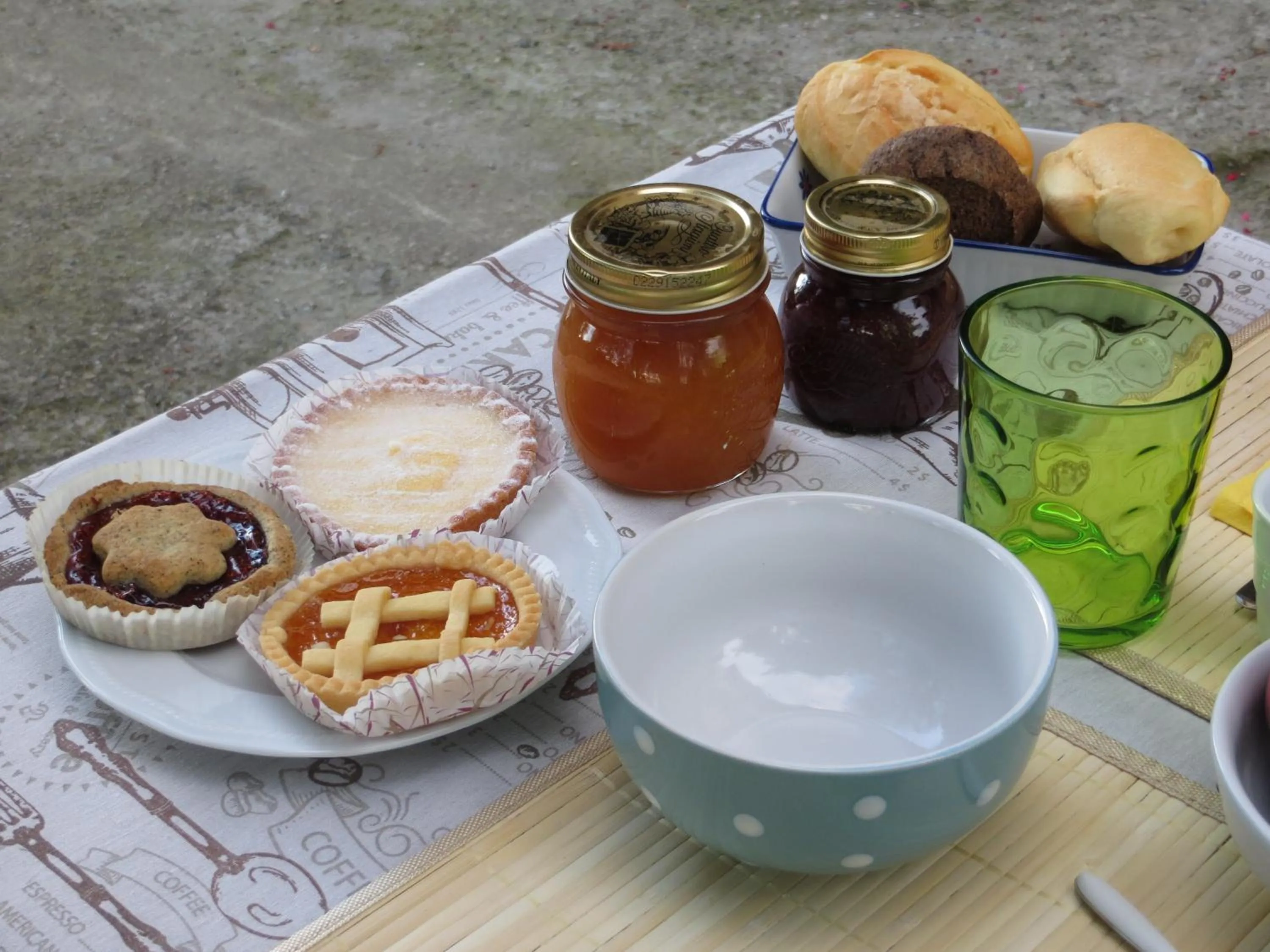 Breakfast in La Bella Dormiente B&B