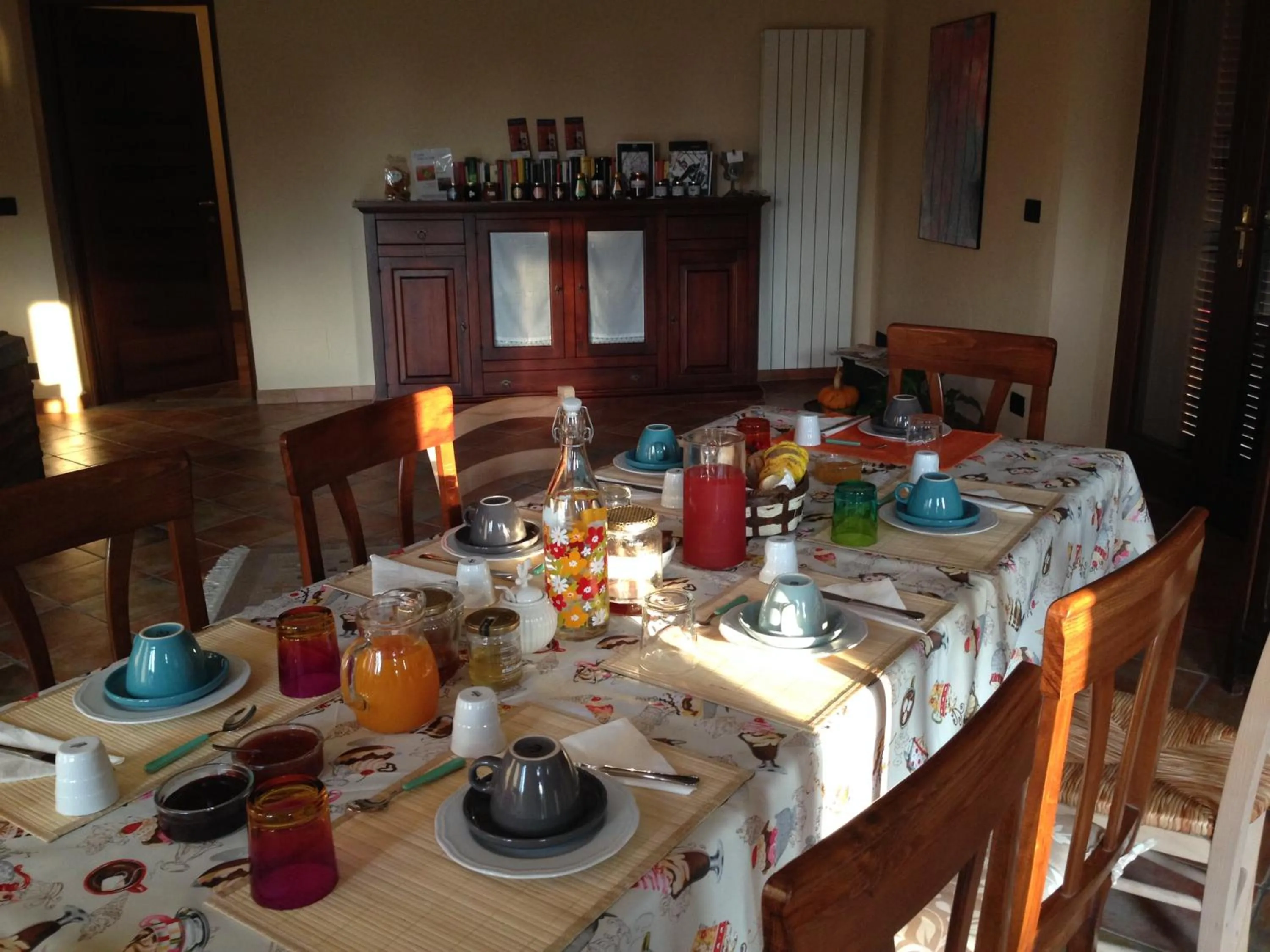 Breakfast in La Bella Dormiente B&B