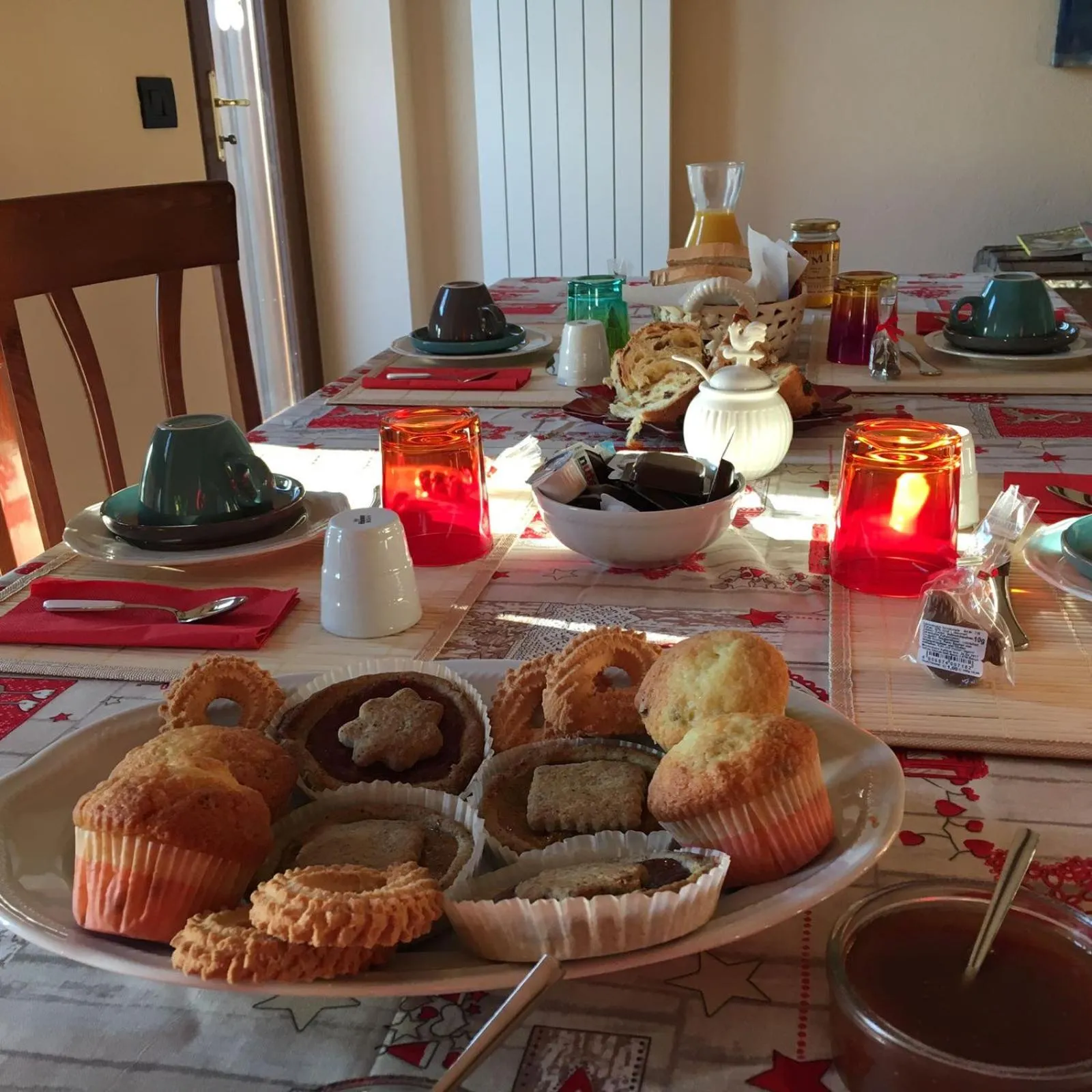 Food and drinks in La Bella Dormiente B&B