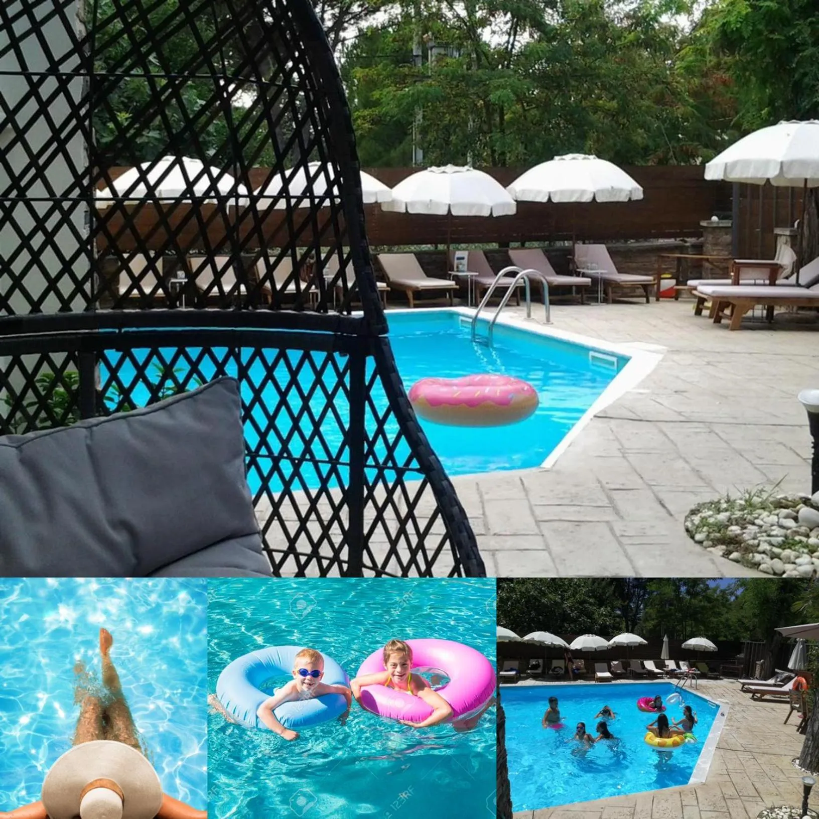 Swimming pool in Anastazia Luxury Suites & Spa