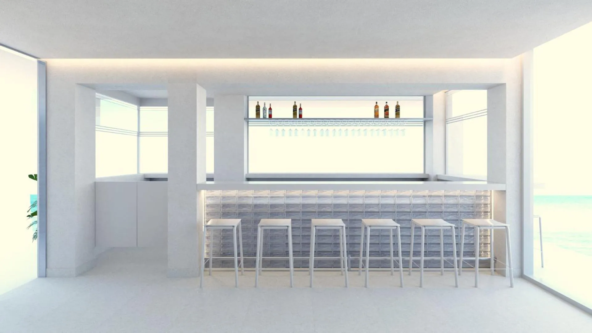 Lounge or bar in Kos Aktis Art Hotel