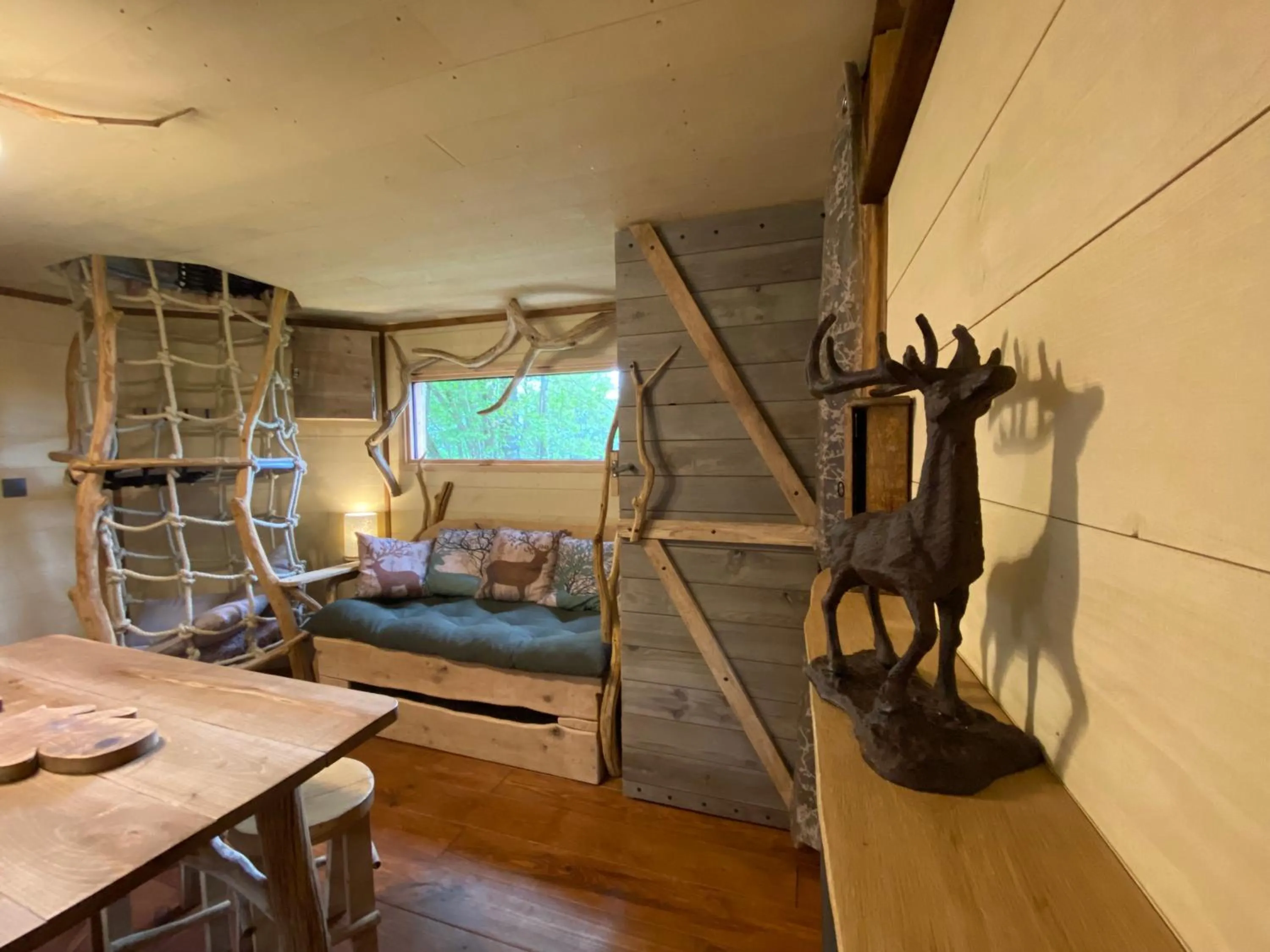 Living room in Les Cabanes De Pyrene