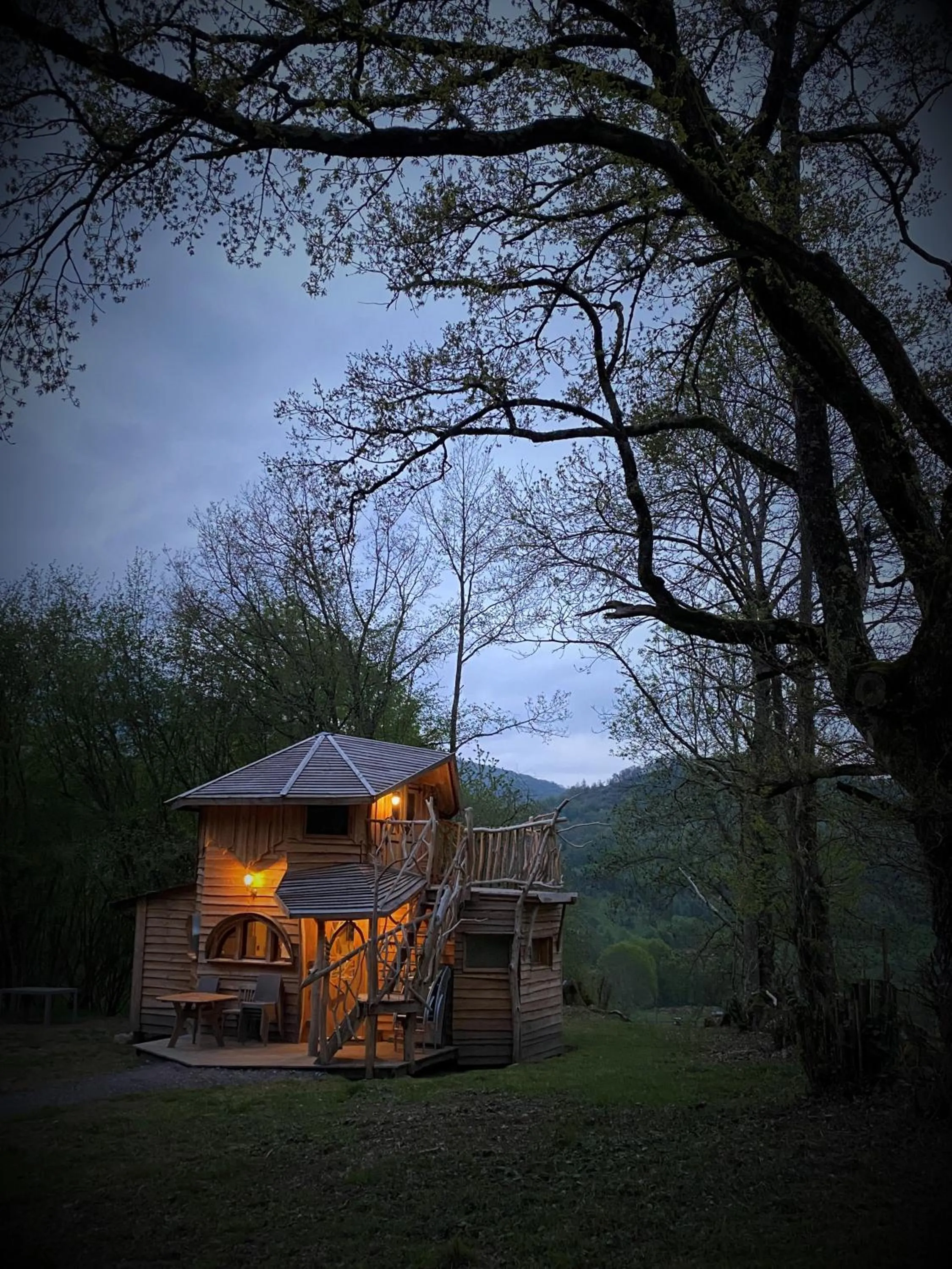 Patio in Les Cabanes De Pyrene
