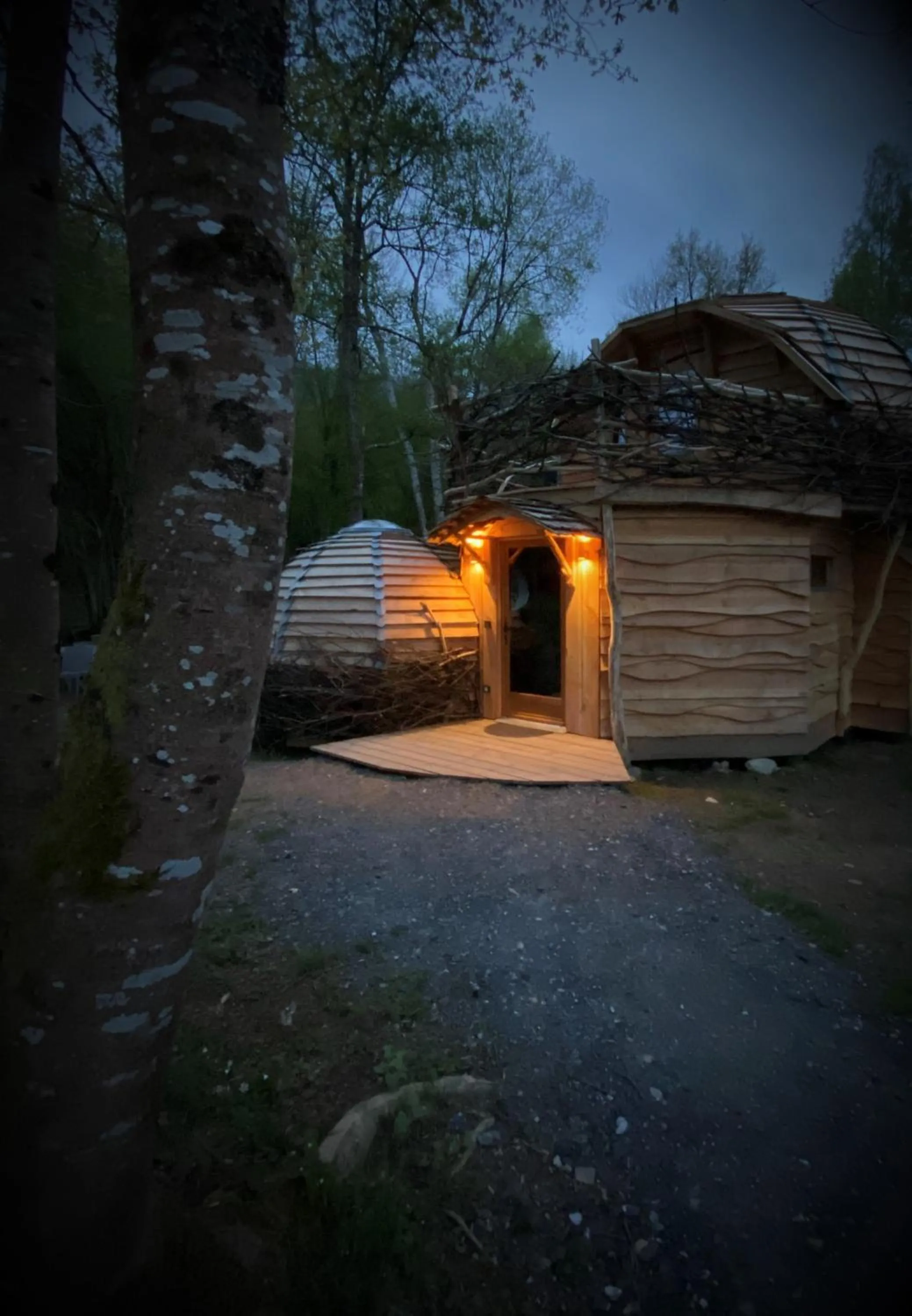 Facade/entrance in Les Cabanes De Pyrene
