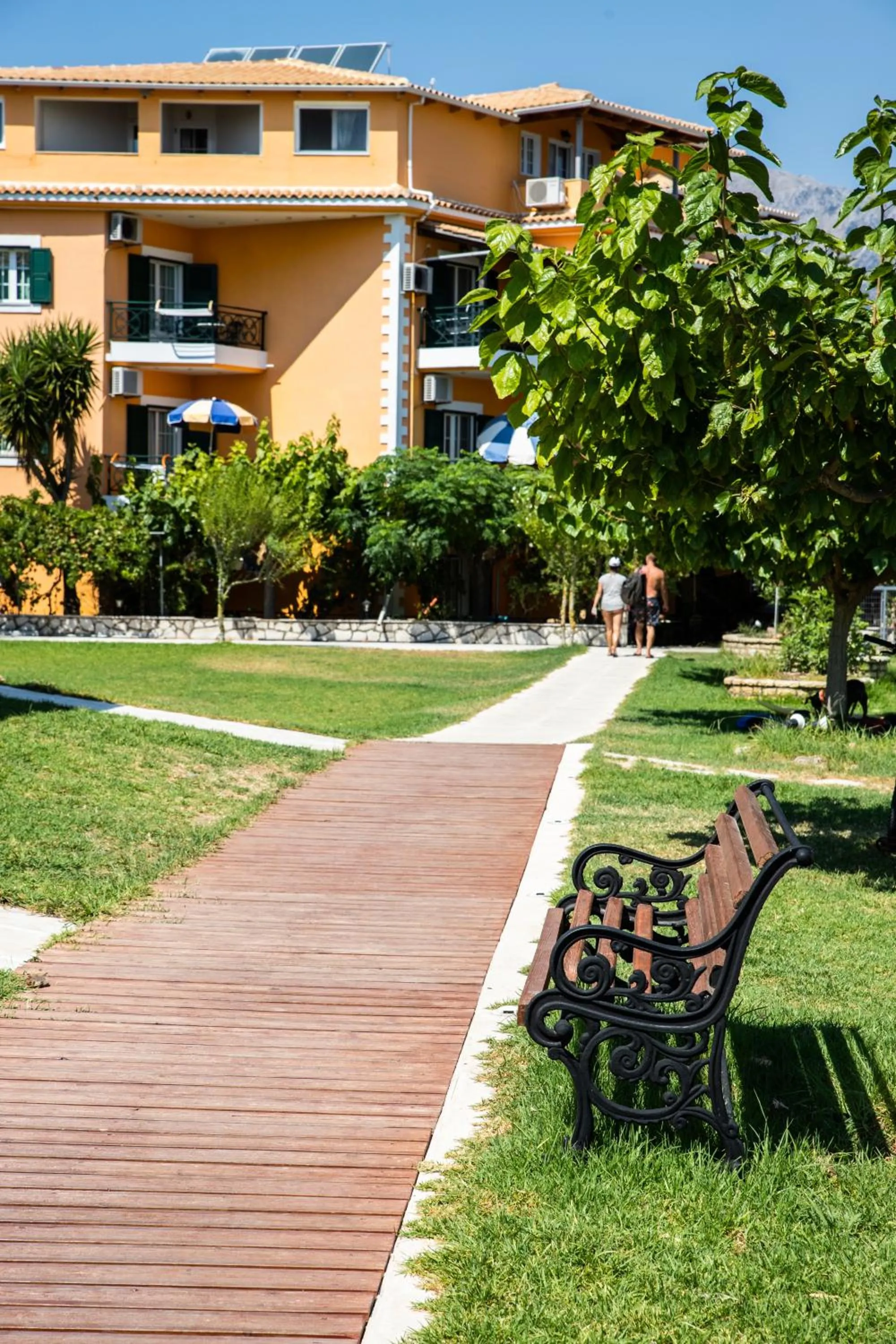 Garden in Hotel Odeon