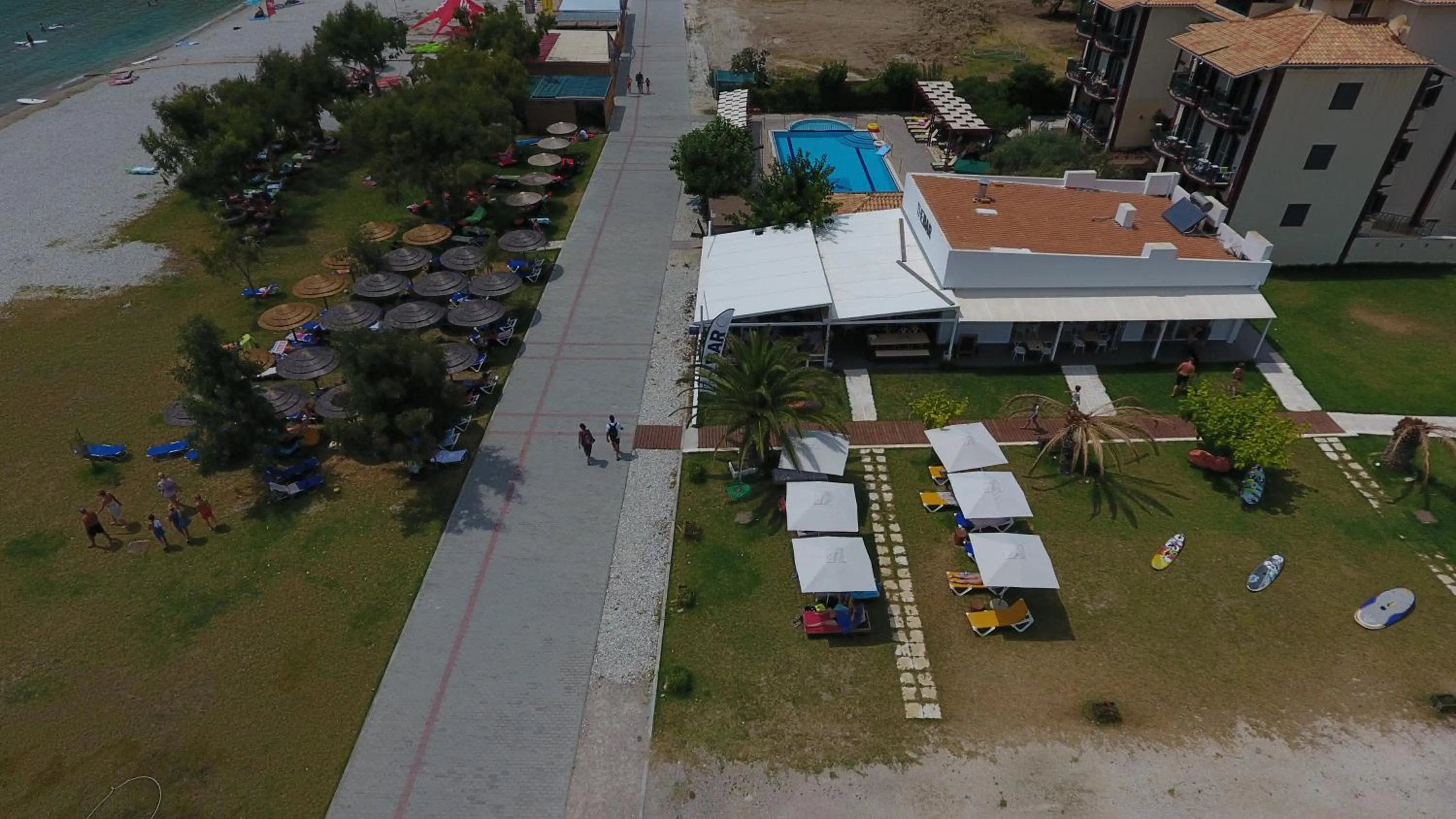 Bird's eye view in Hotel Odeon