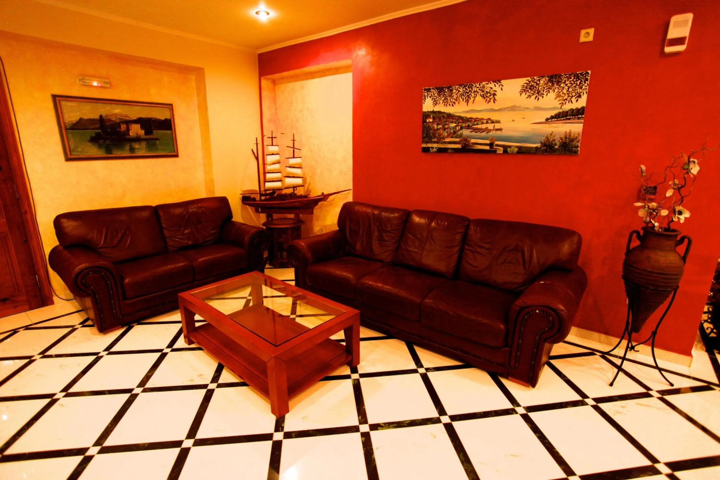 Lobby or reception in Hotel Odeon