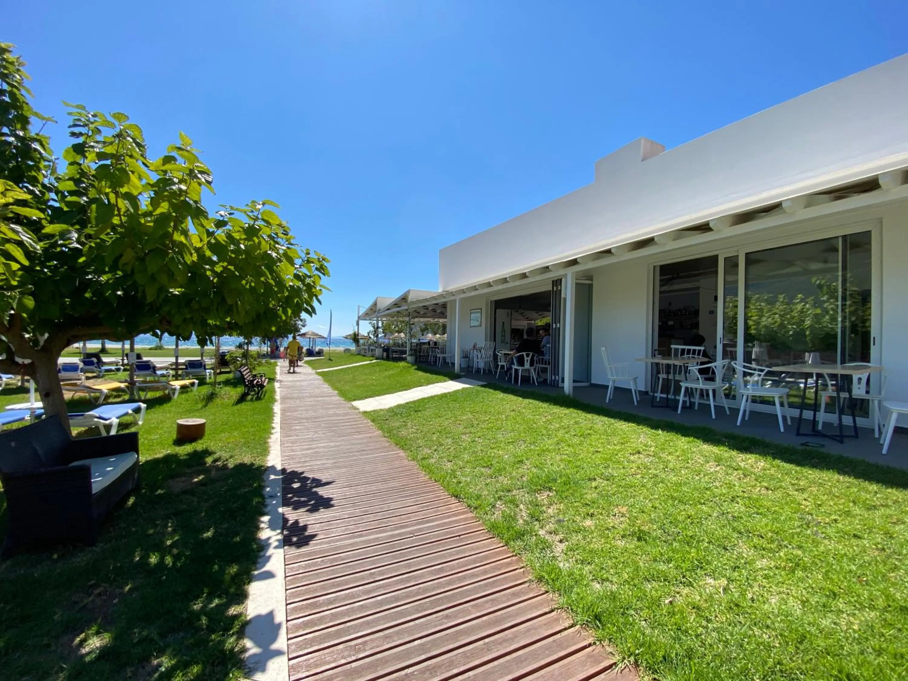 Garden in Hotel Odeon