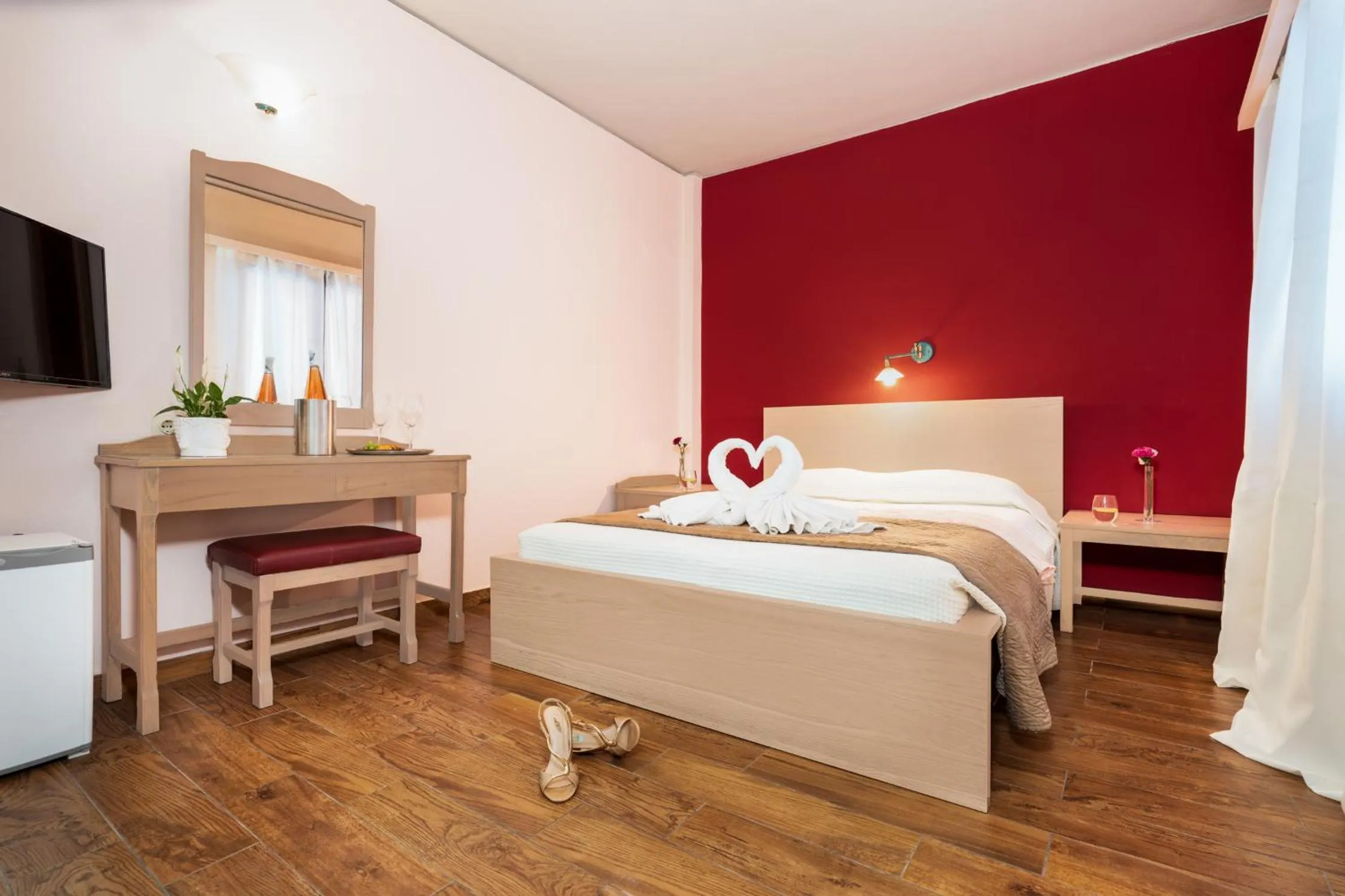 Bed in Hotel Brascos