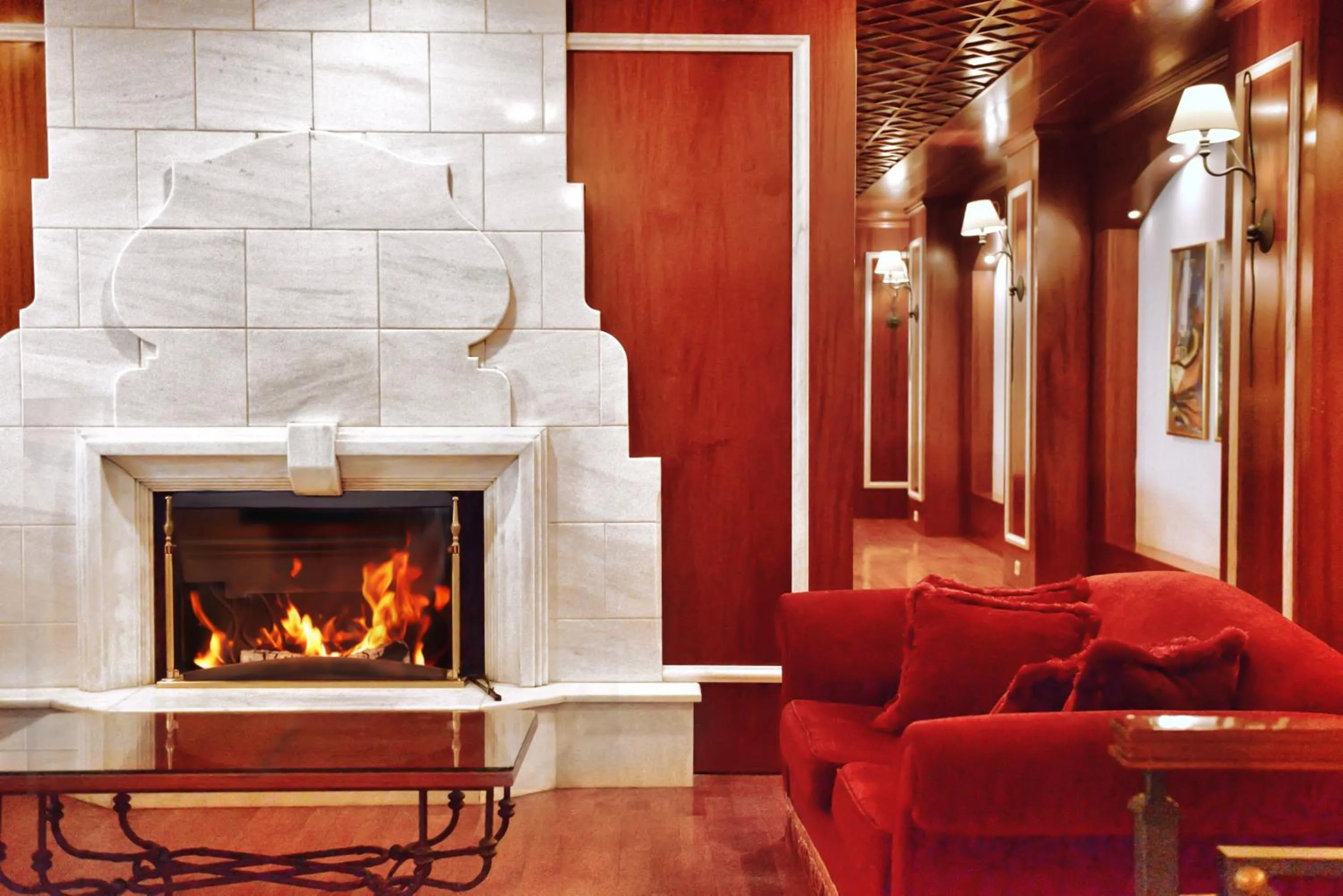 Lobby or reception in Mitsis Galini