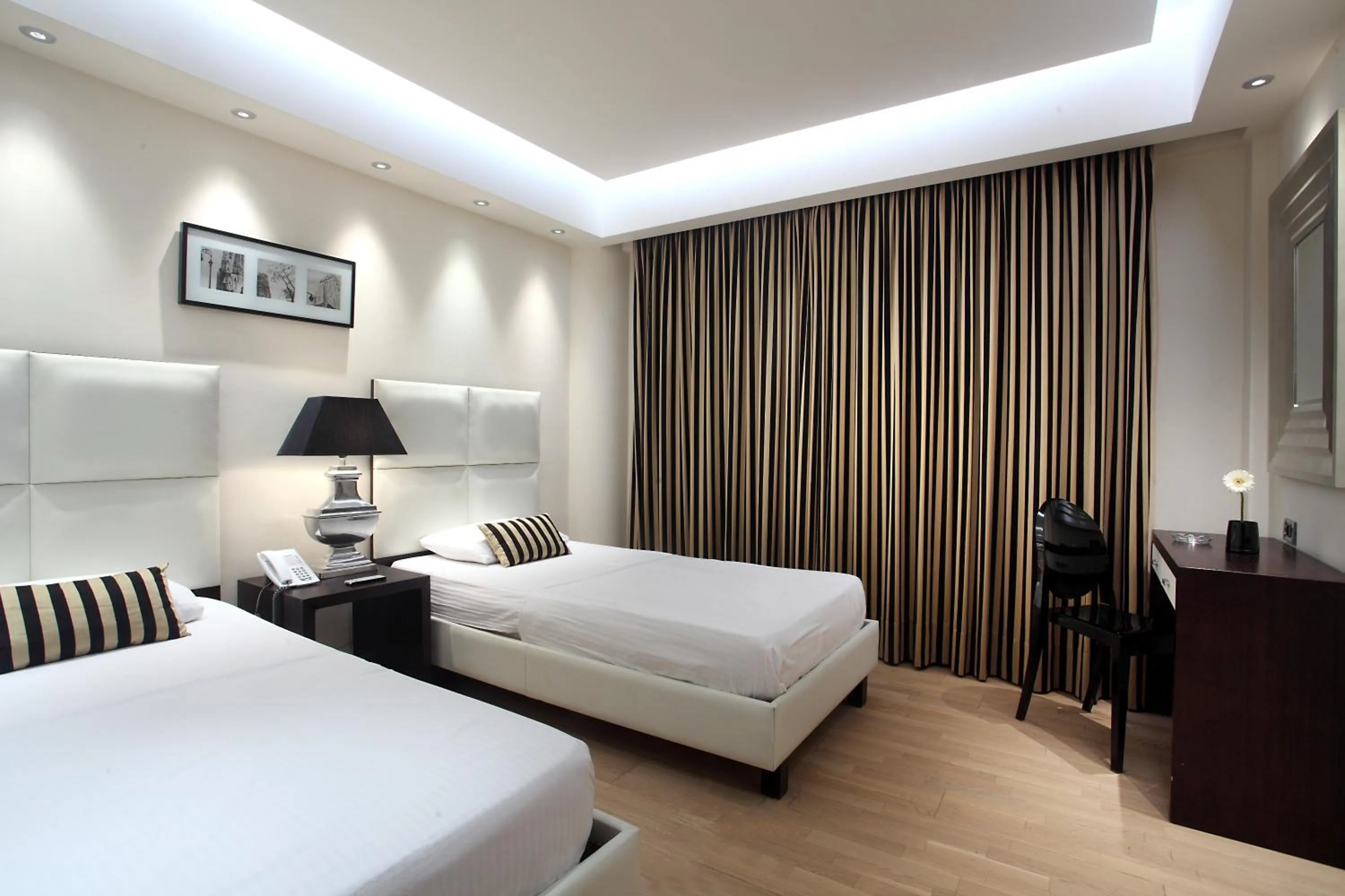 Bed in Comfy Boutique Hotel