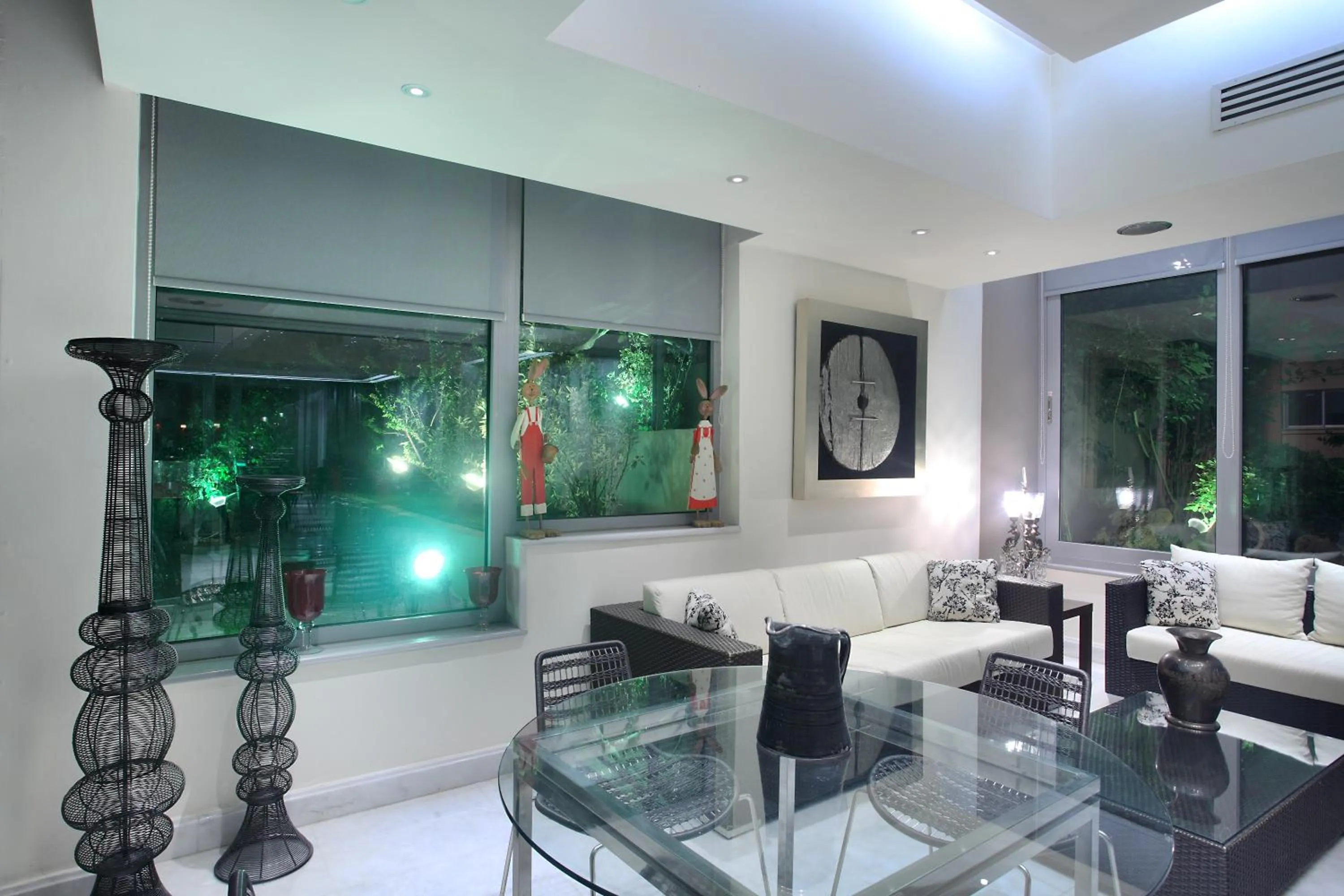 Garden in Comfy Boutique Hotel