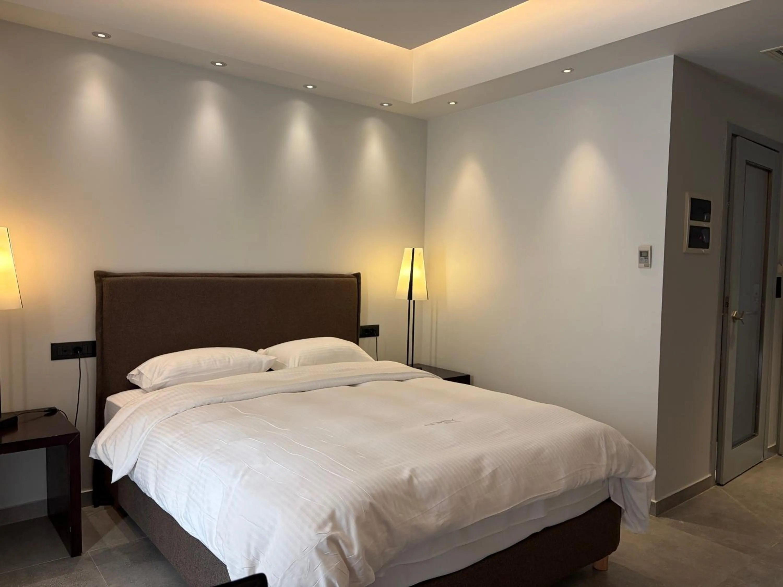 Bed in Comfy Boutique Hotel