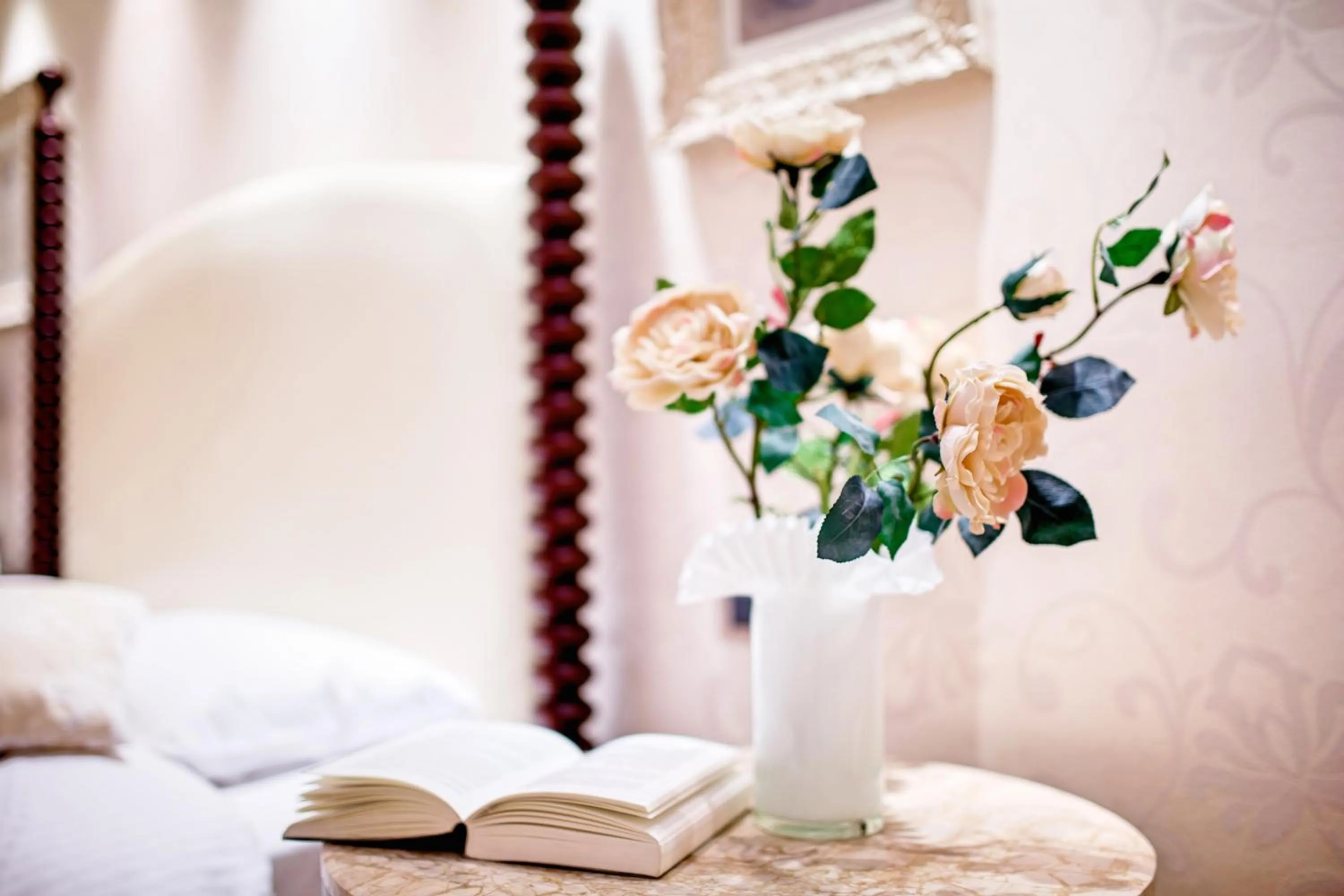 Bed in Comfy Boutique Hotel