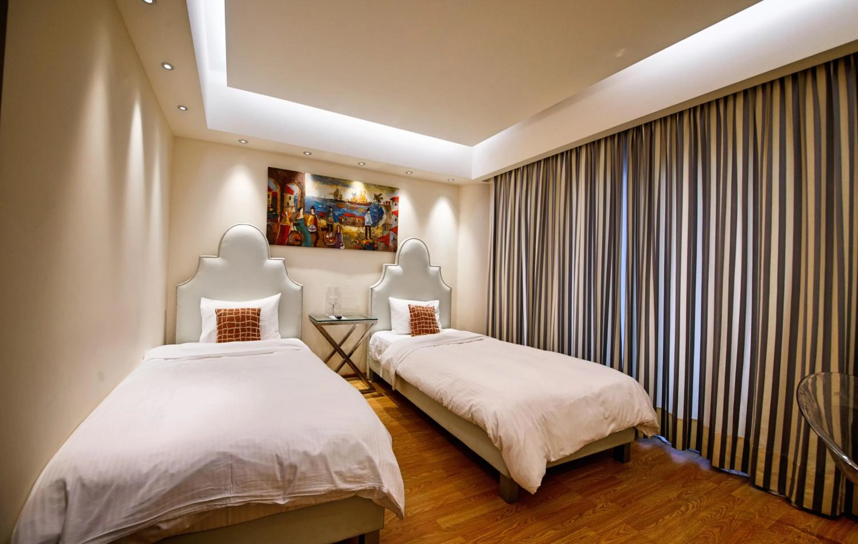 Bed in Comfy Boutique Hotel