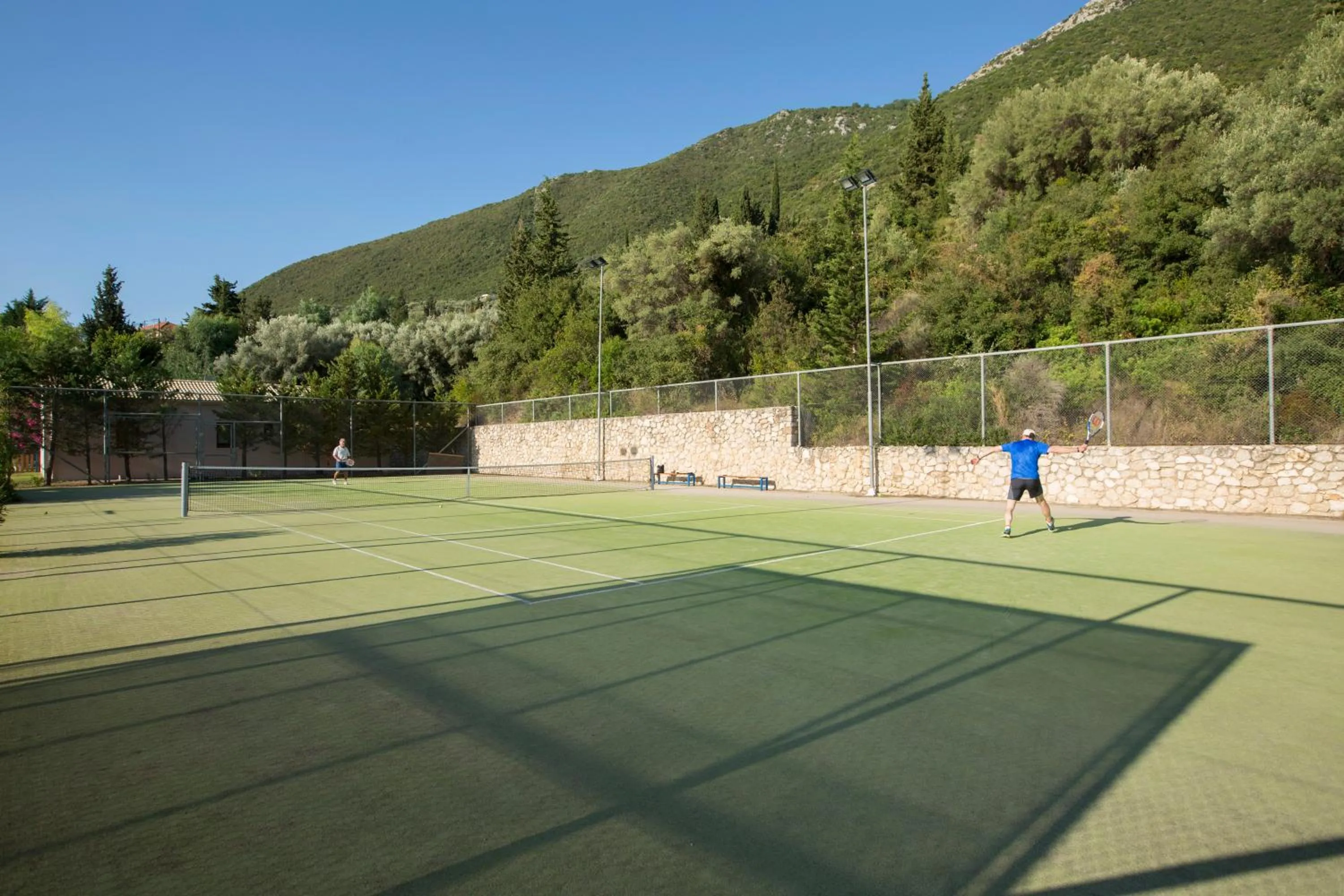 Tennis court in Porto Galini Seaside Resort & Spa