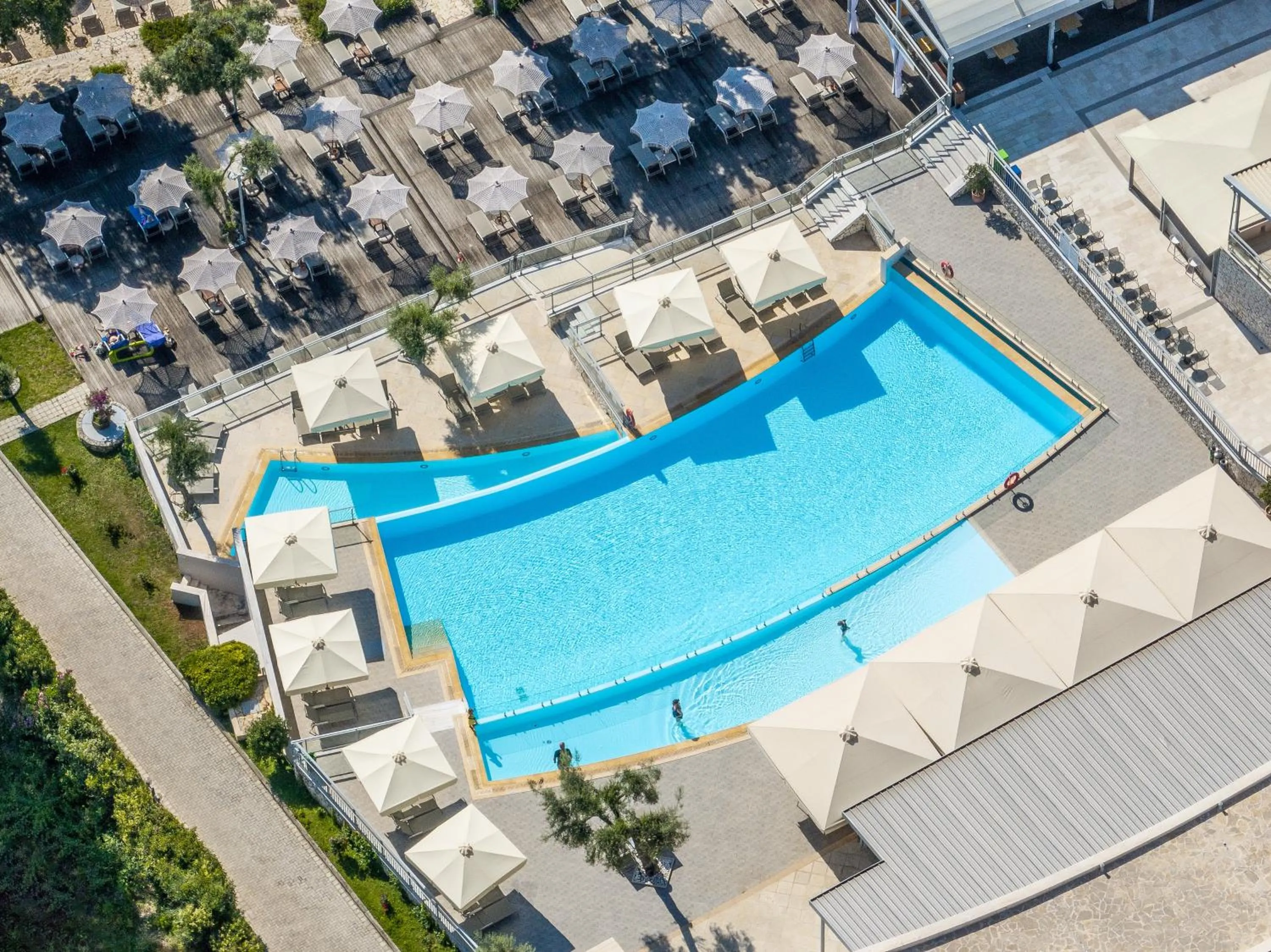 Swimming pool in Porto Galini Seaside Resort & Spa