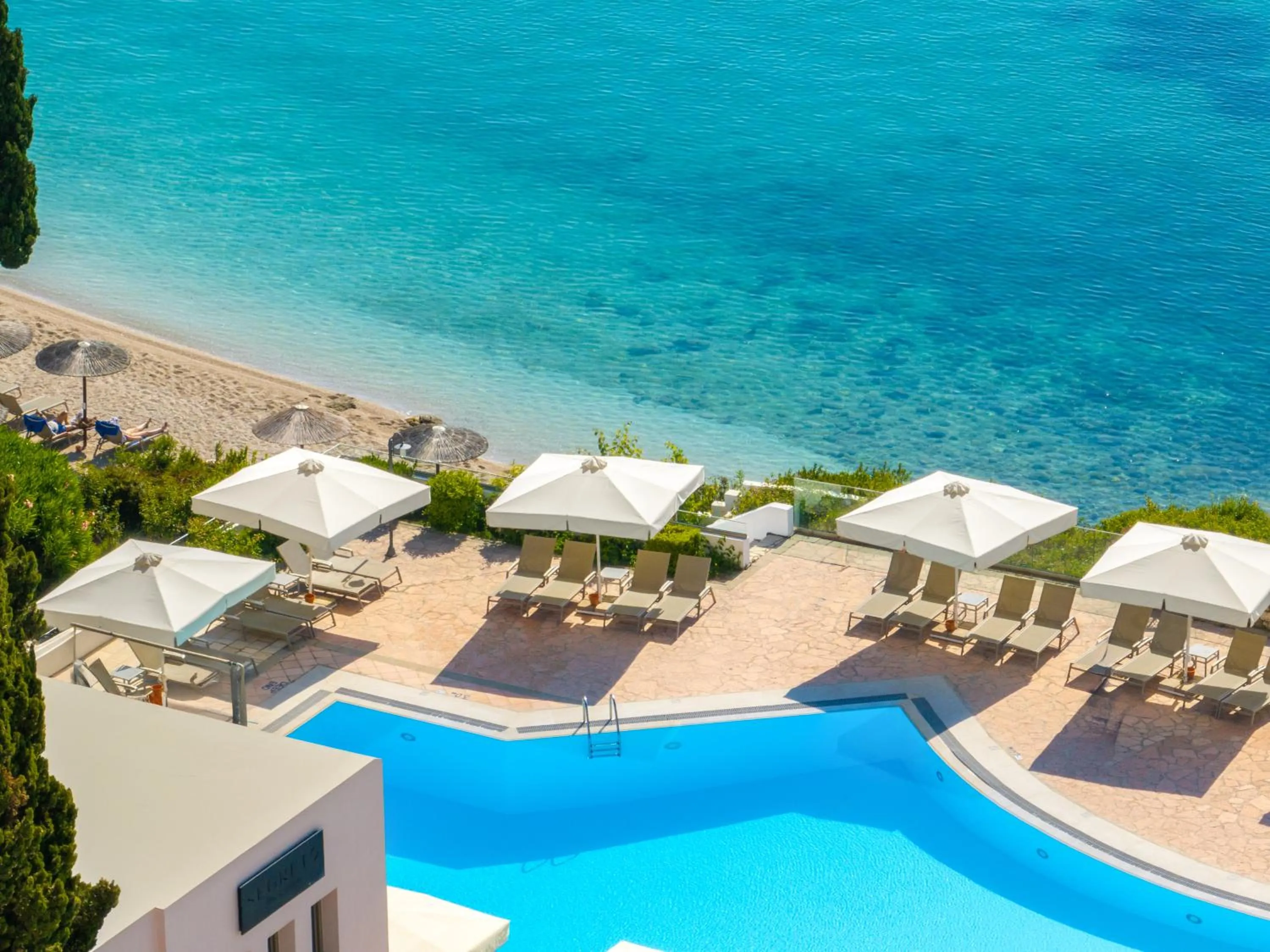 Swimming pool in Porto Galini Seaside Resort & Spa