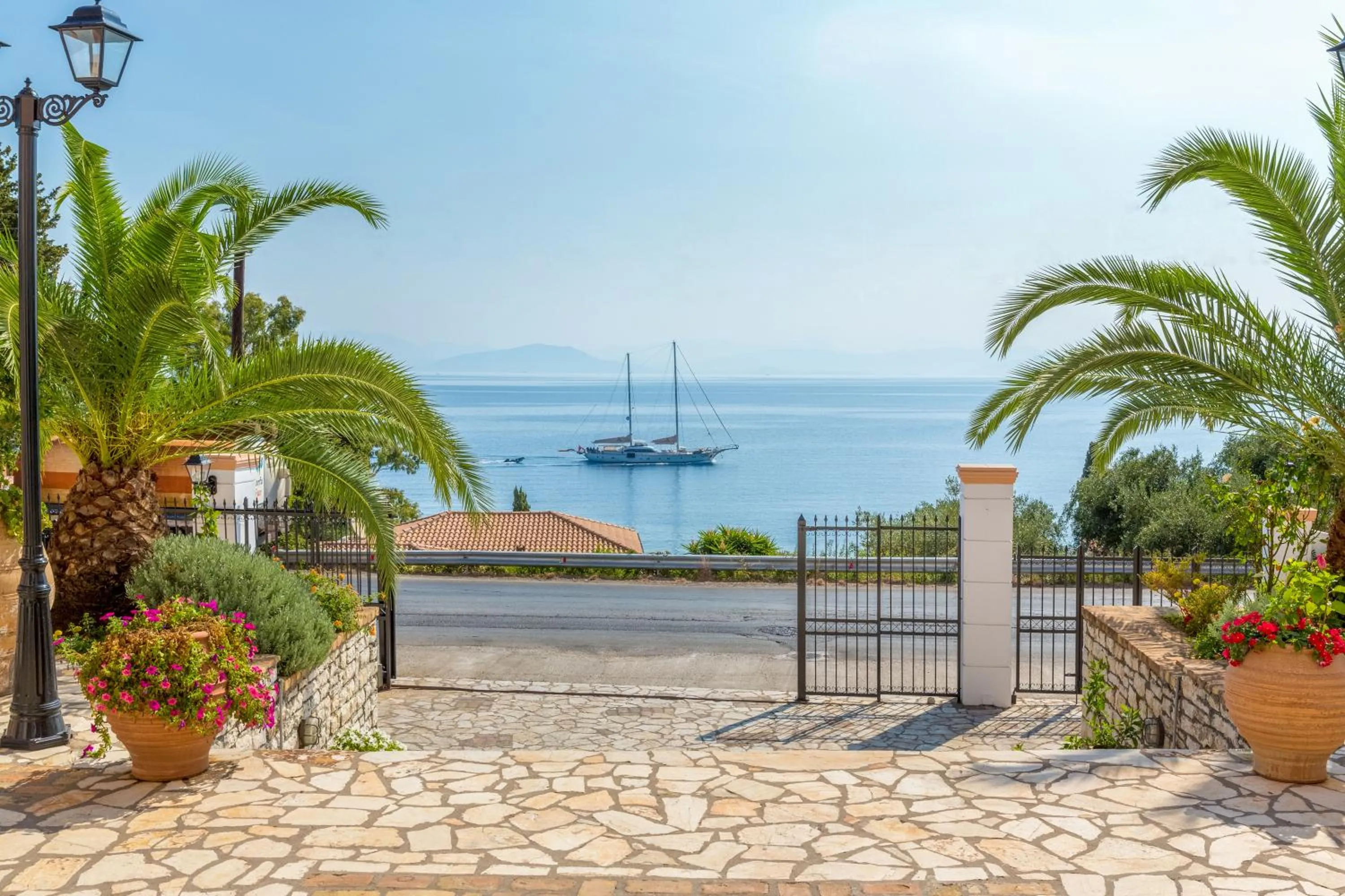 Facade/entrance in Lido Corfu Sun Hotel 4 Stars All-inclusive