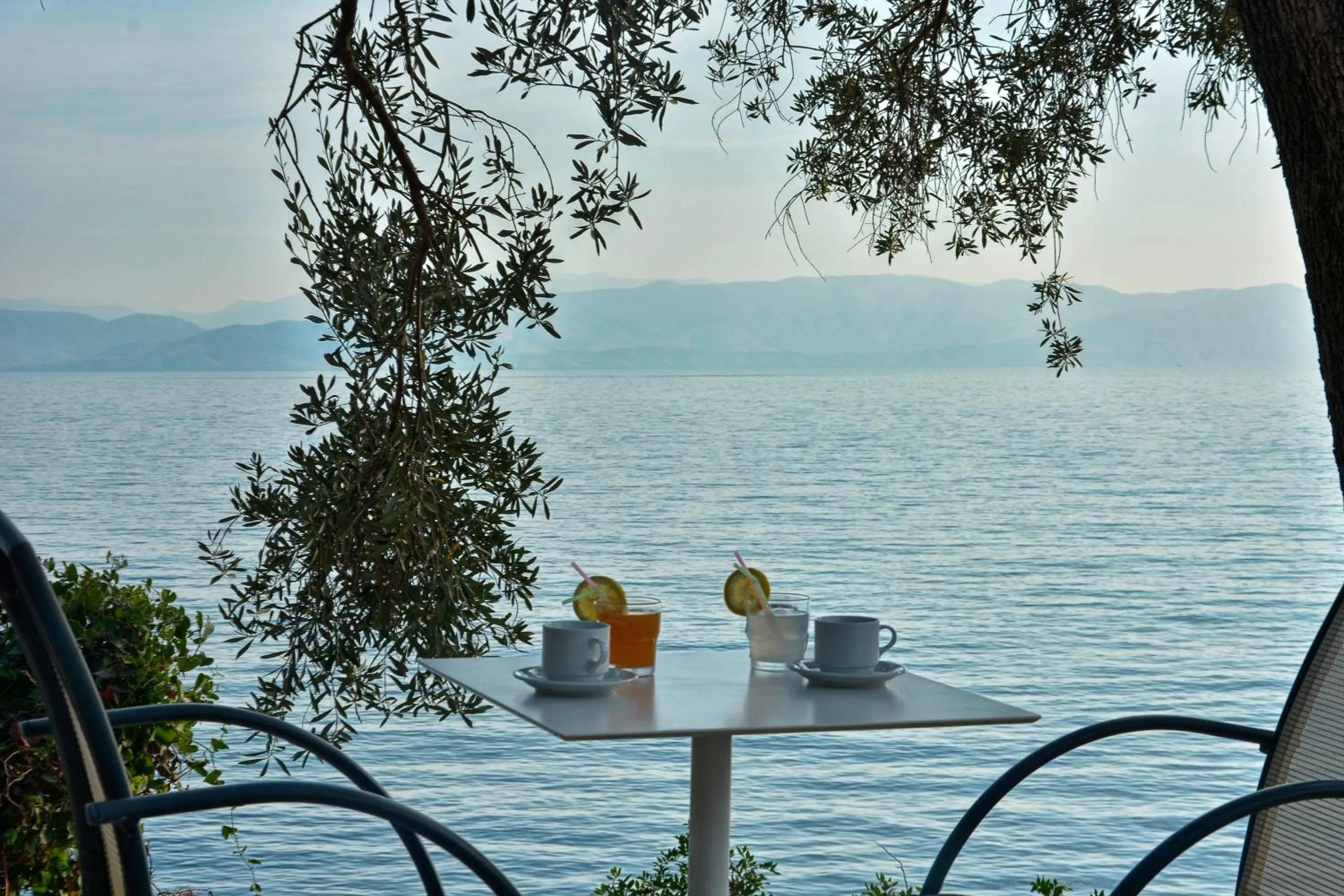 Sea view in Lido Corfu Sun Hotel 4 Stars All-inclusive