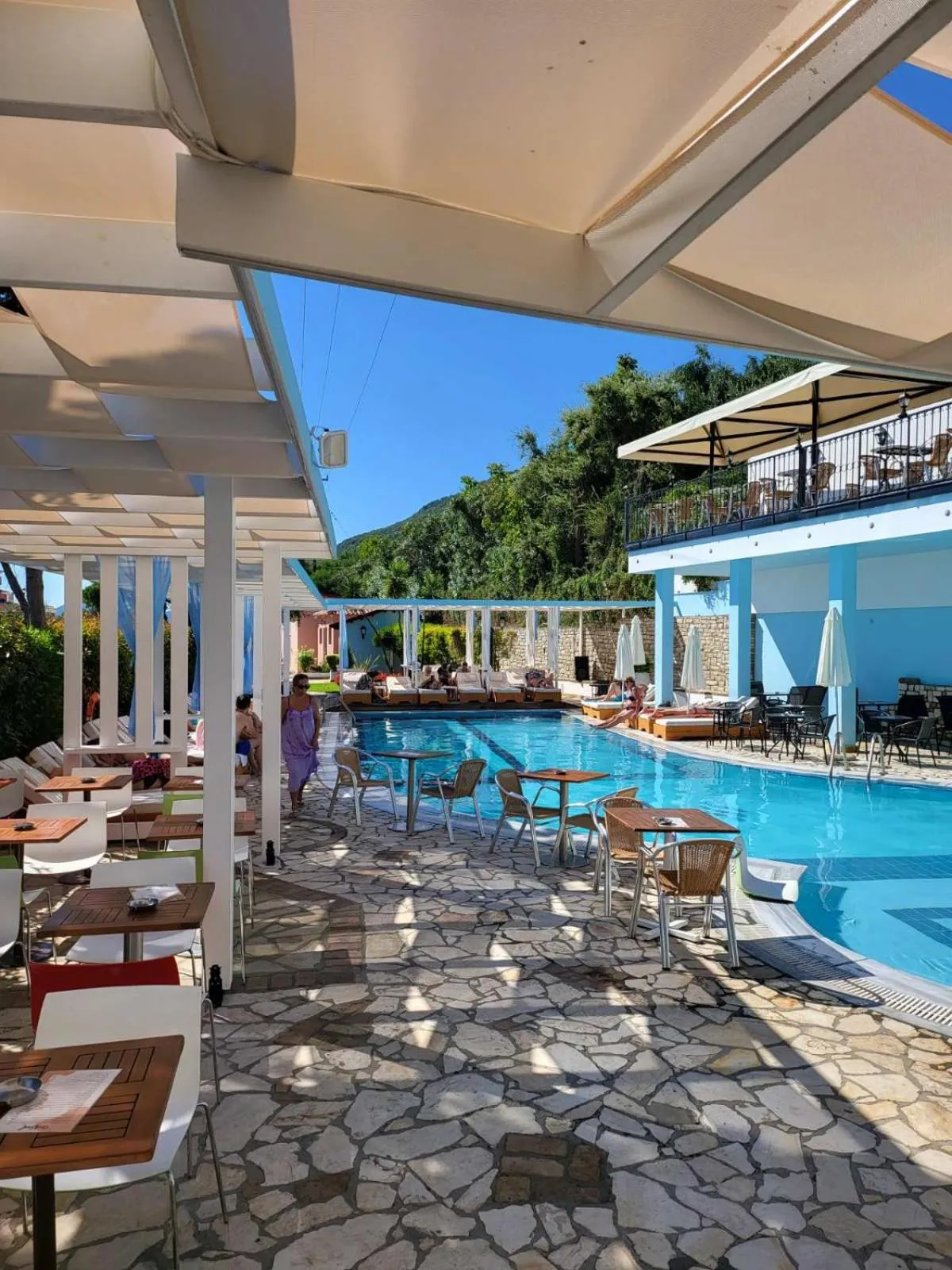 Swimming pool in Lido Corfu Sun Hotel 4 Stars All-inclusive