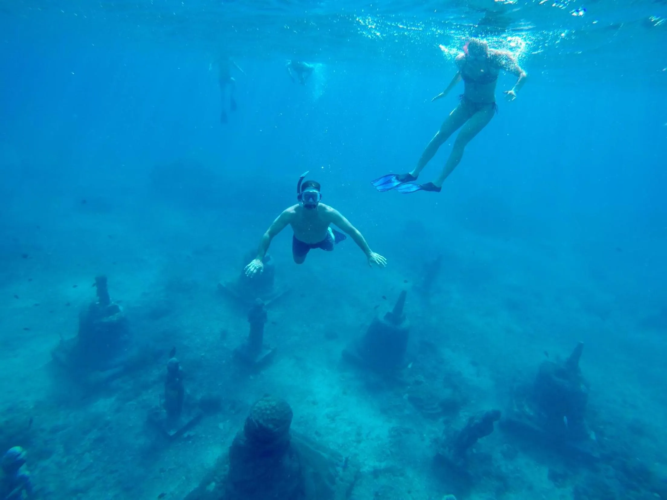 Snorkeling in Svaha Private Villas Ceningan