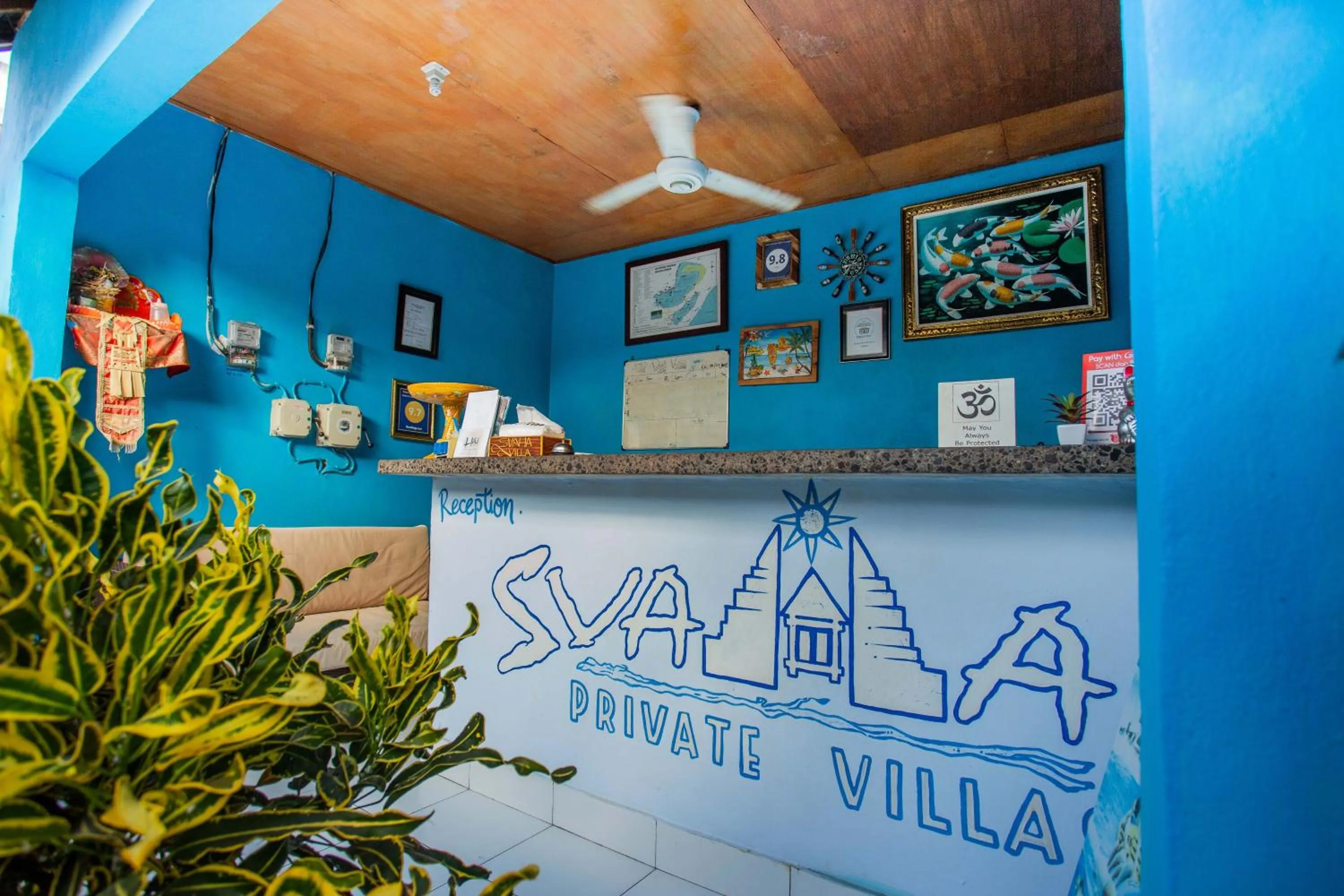 Property logo or sign in Svaha Private Villas Ceningan