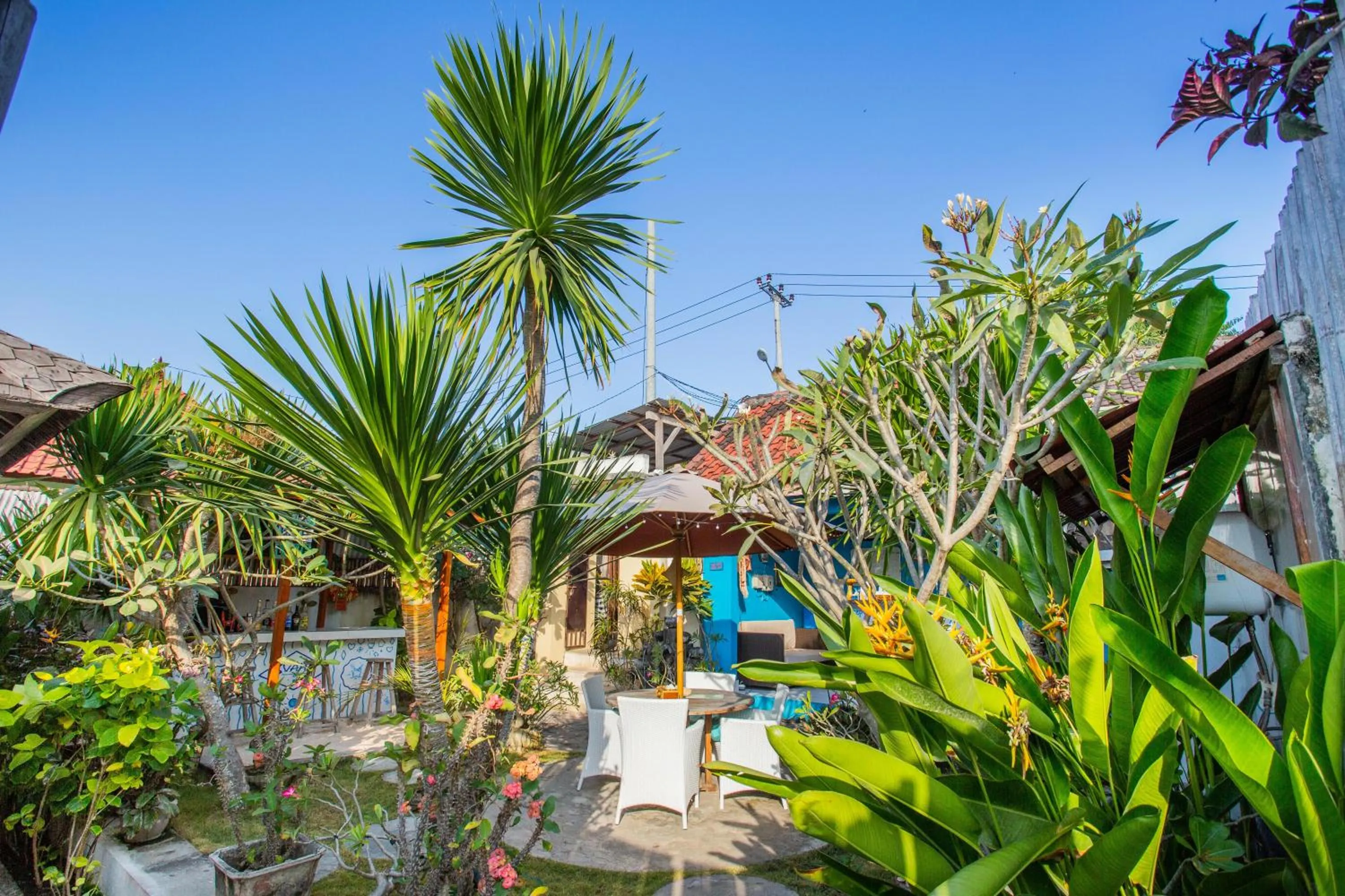 Garden in Svaha Private Villas Ceningan