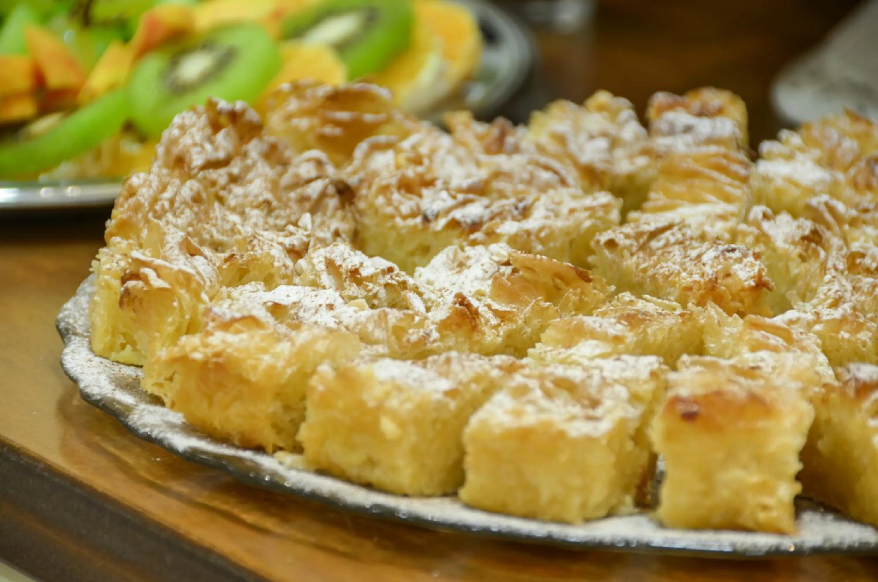Food close-up in Kymata Hotel