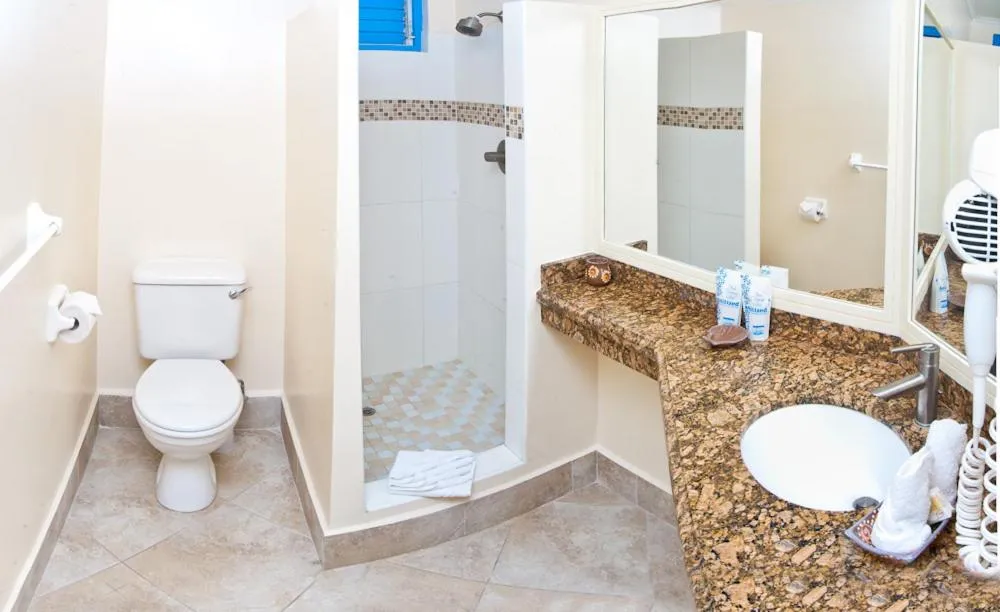 Shower in Rostrevor Hotel