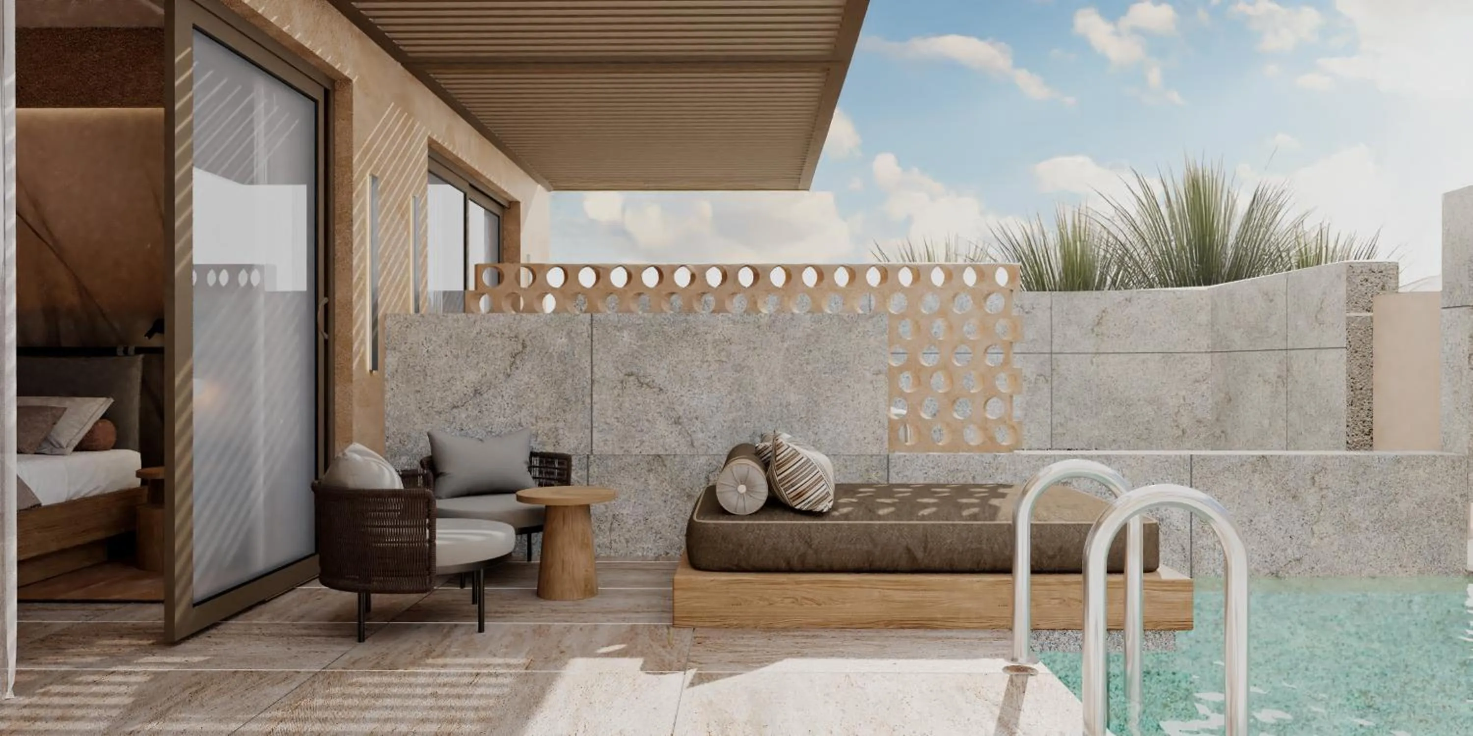 Swimming pool in Esperides Resort Crete, The Authentic Experience