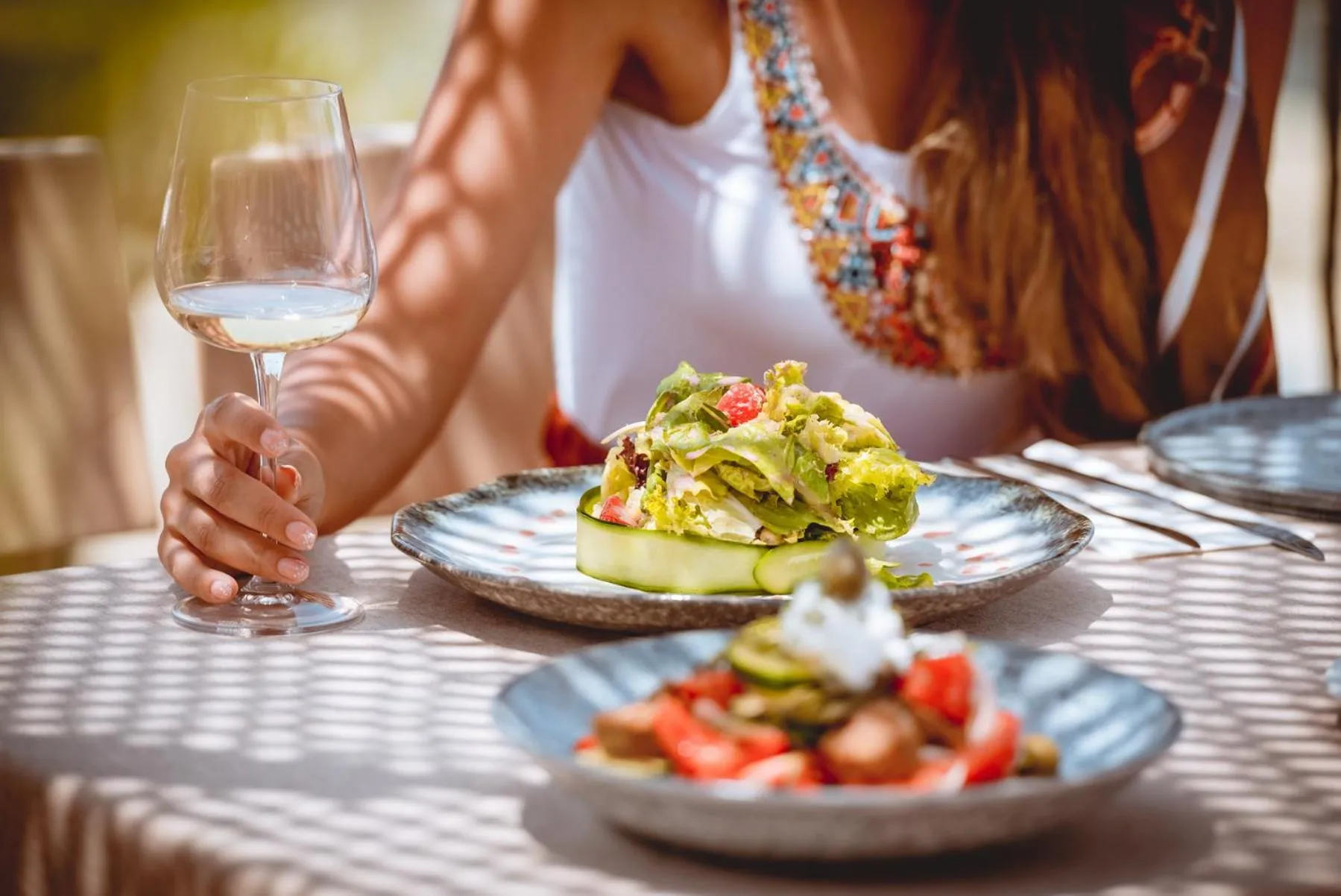 Food and drinks in Esperides Resort Crete, The Authentic Experience