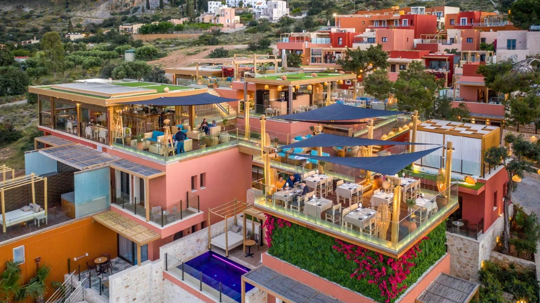 Property building in Esperides Resort Crete, The Authentic Experience