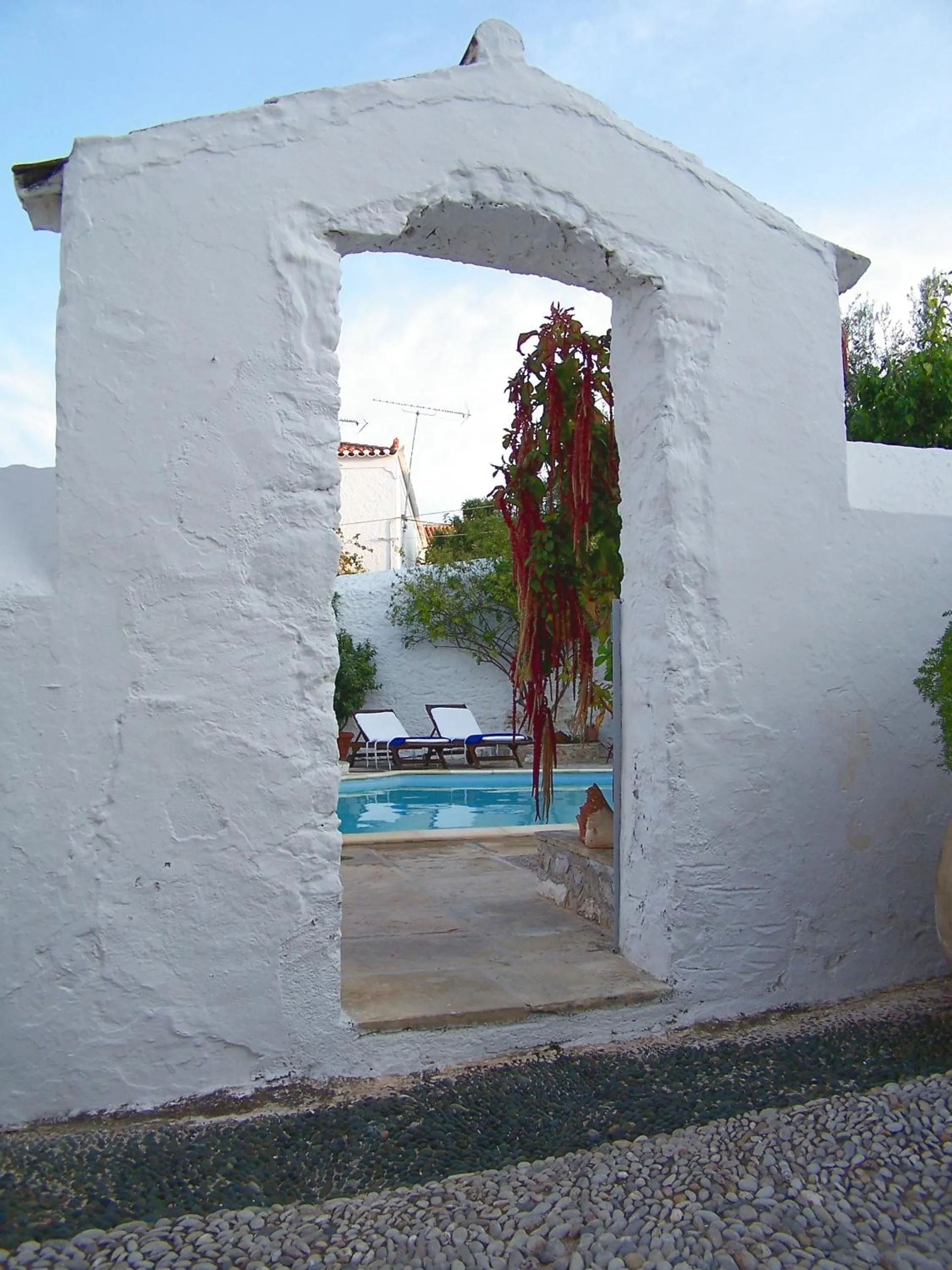 Facade/entrance in Economou Mansion