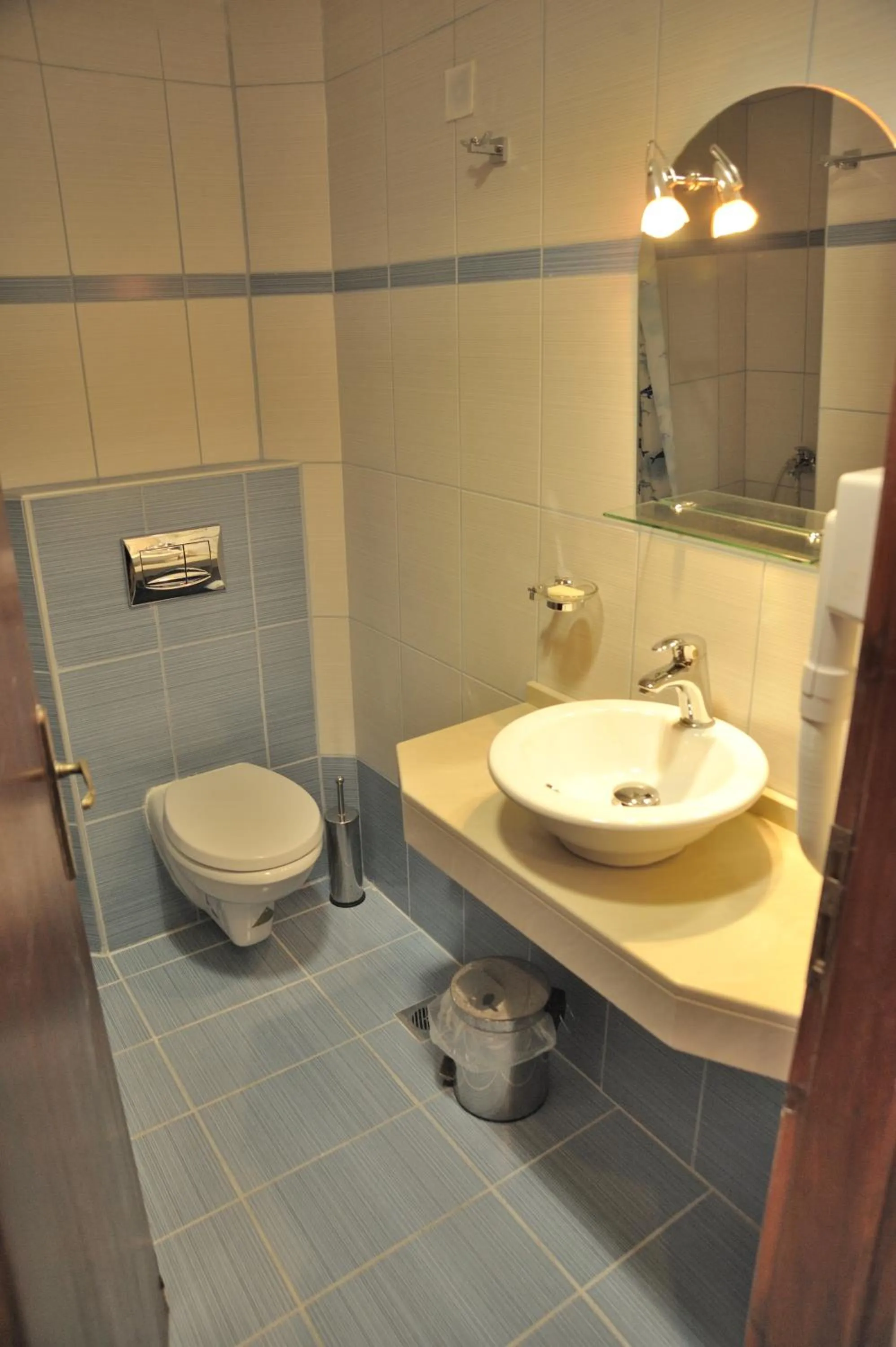 Toilet in Creta Mare Hotel