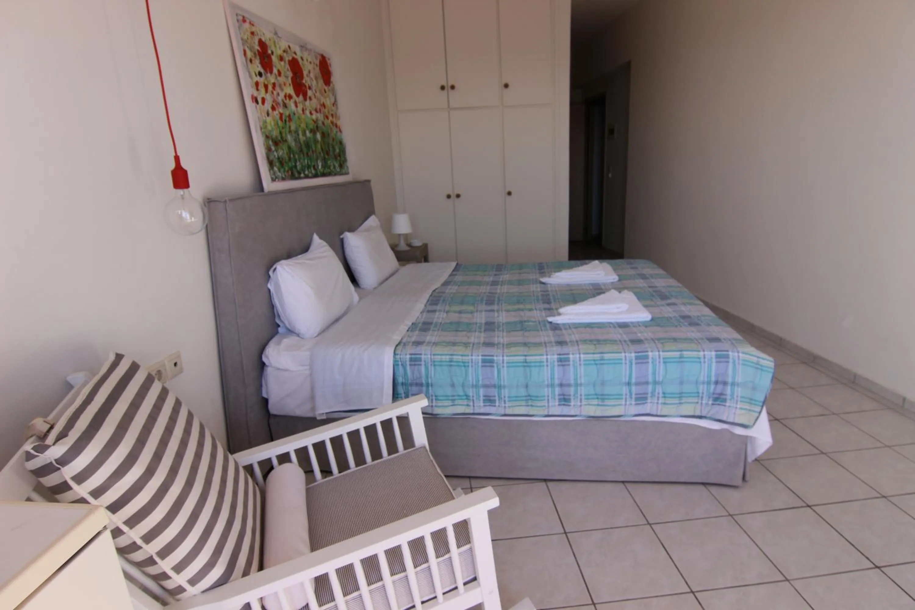 Photo of the whole room, Bed in Creta Mare Hotel