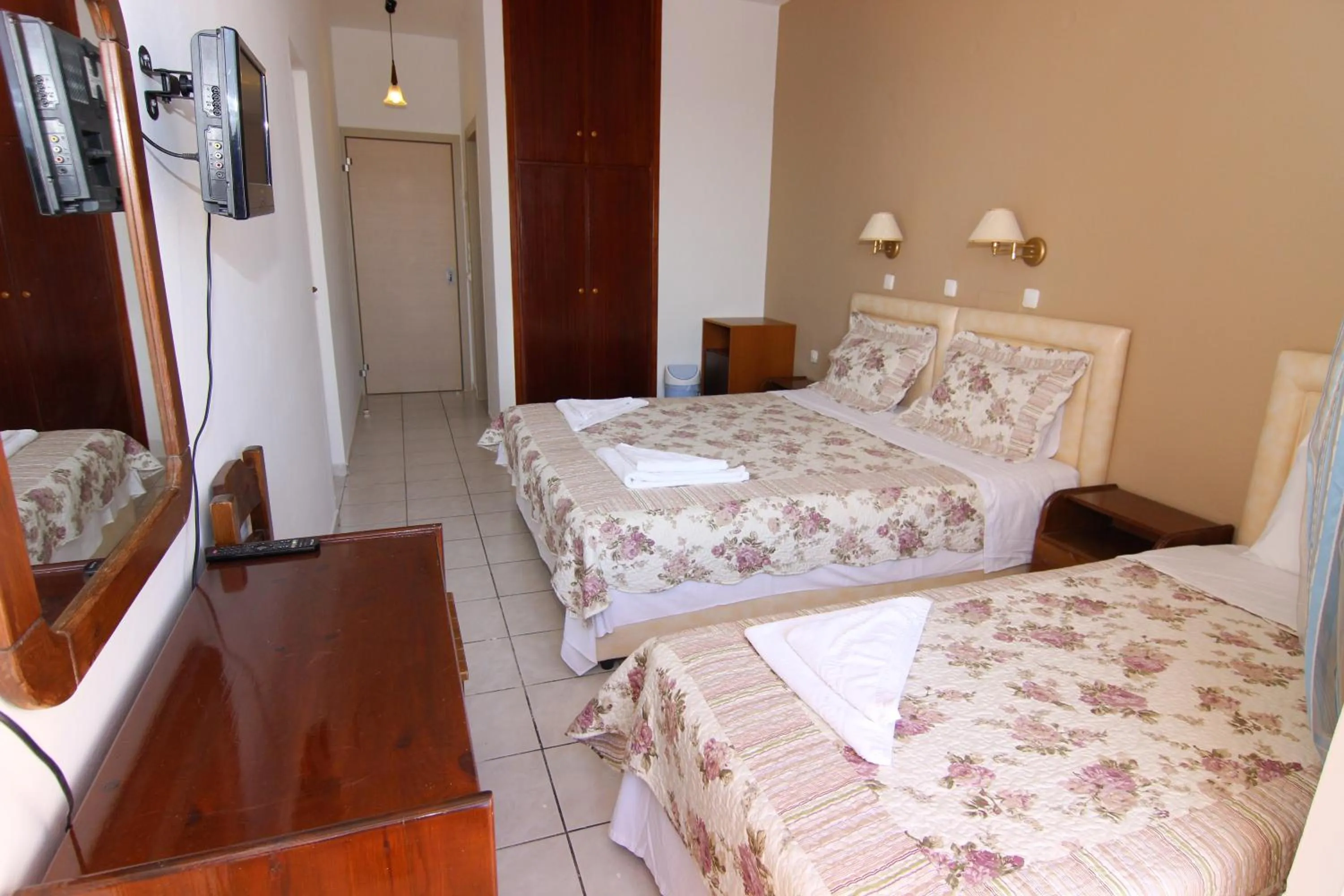 Sea view, Bed in Creta Mare Hotel