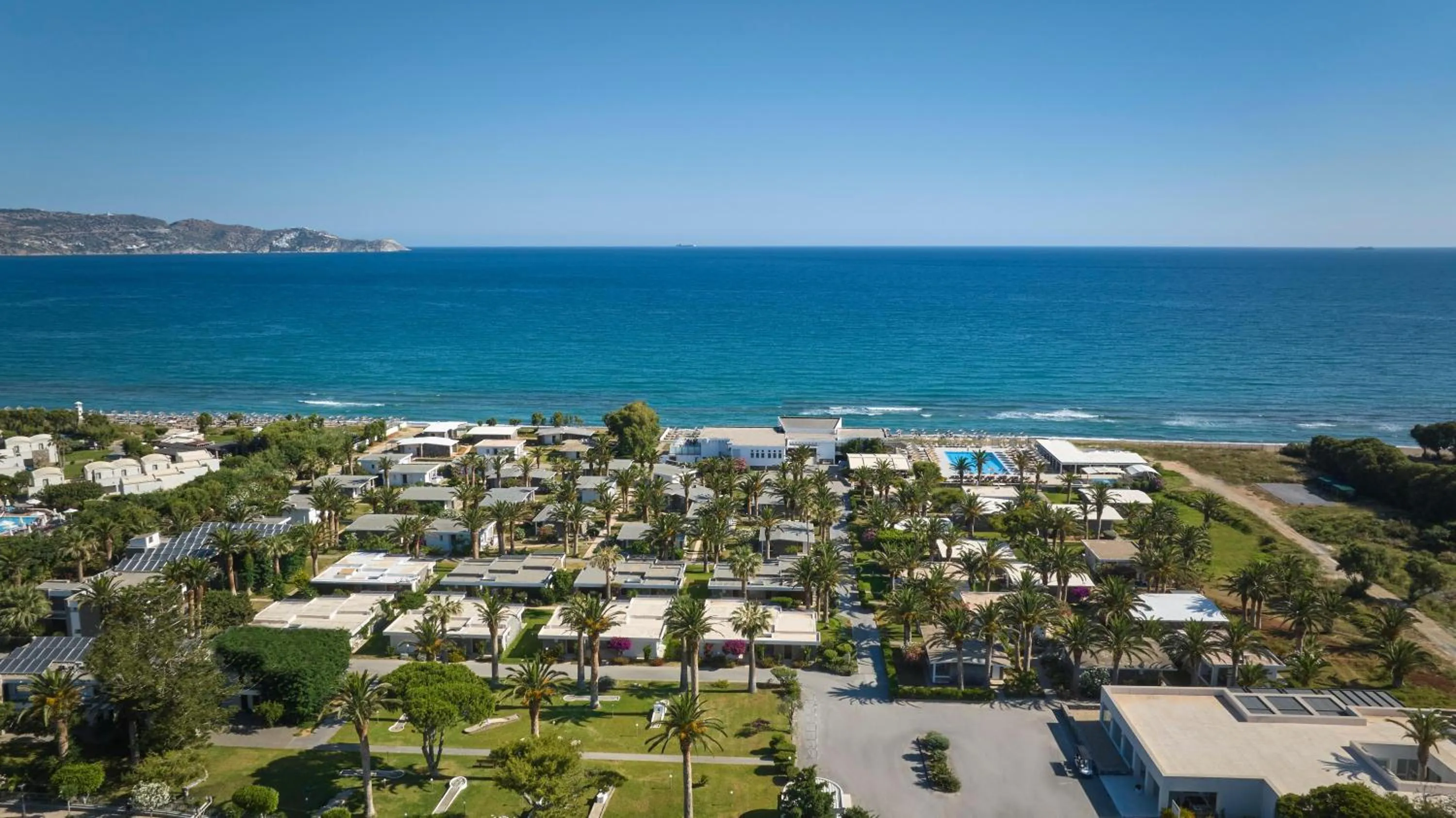 Bird's eye view in Civitel Creta Beach