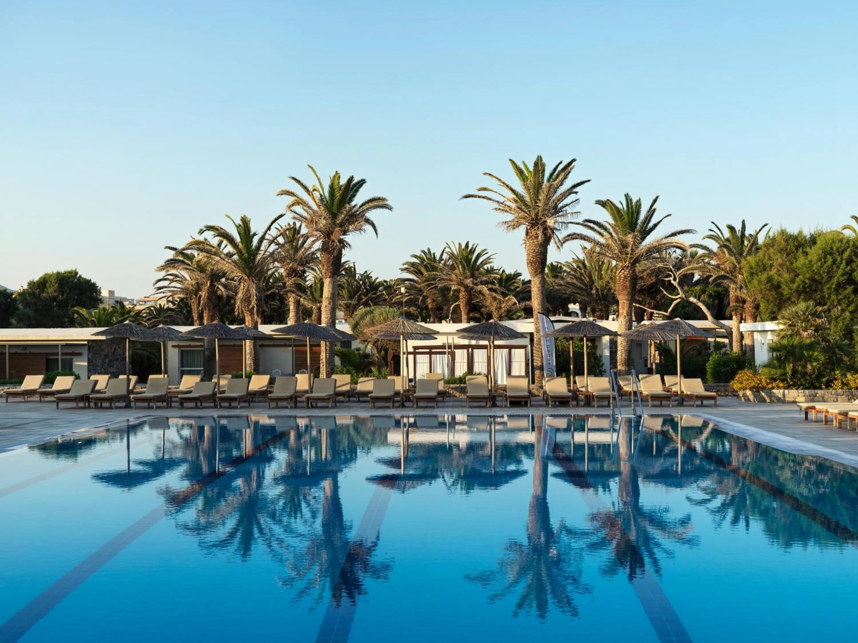 Swimming pool in Civitel Creta Beach