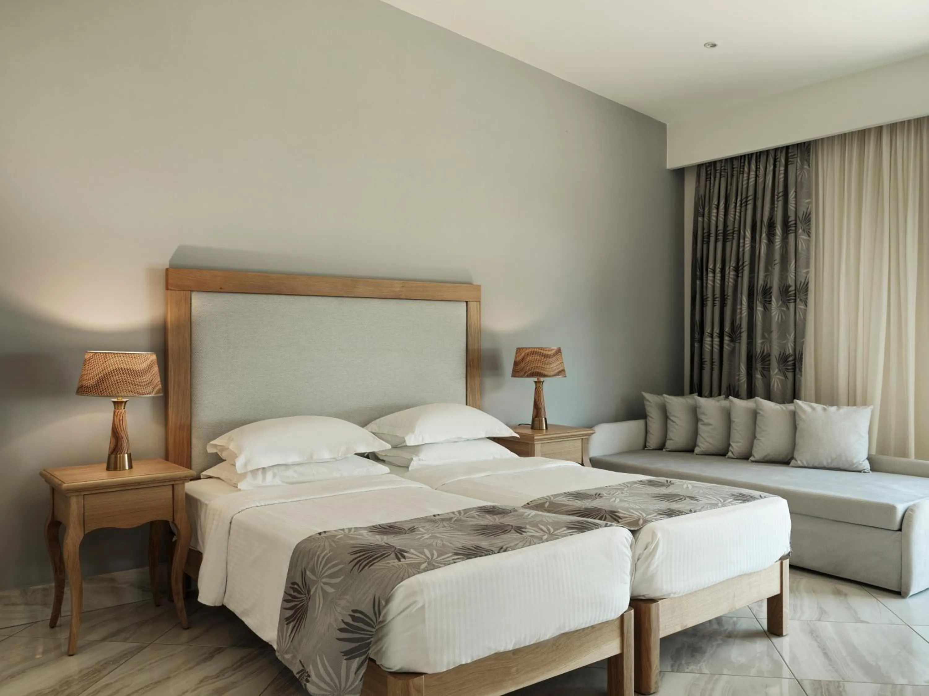 Bed in Civitel Creta Beach