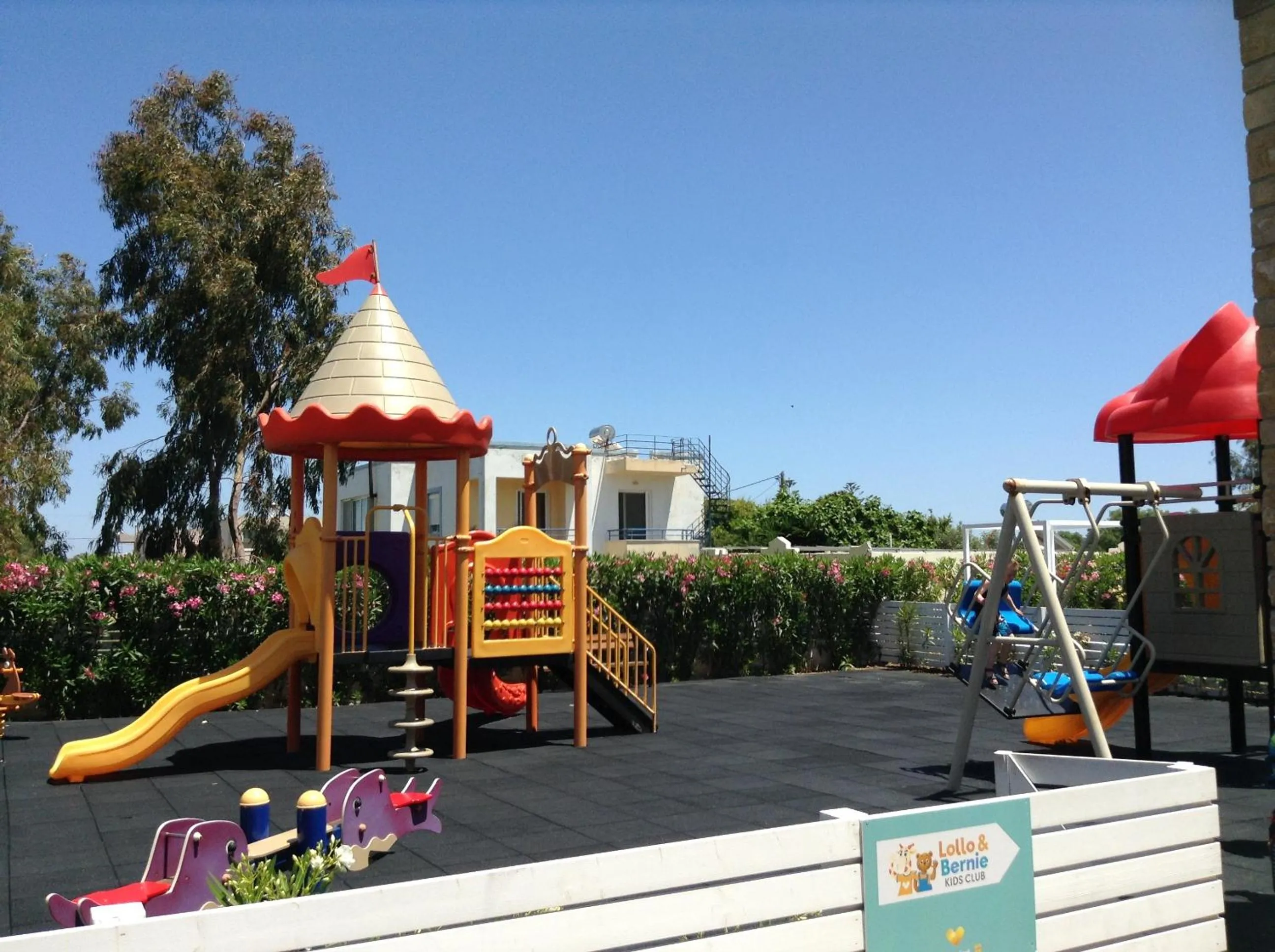 Children play ground in Pelagos Suites Hotel & Spa