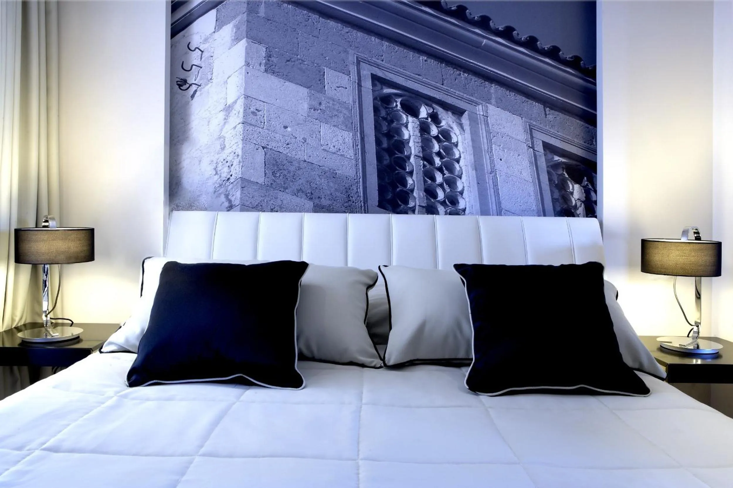 Bedroom, Bed in Pelagos Suites Hotel & Spa