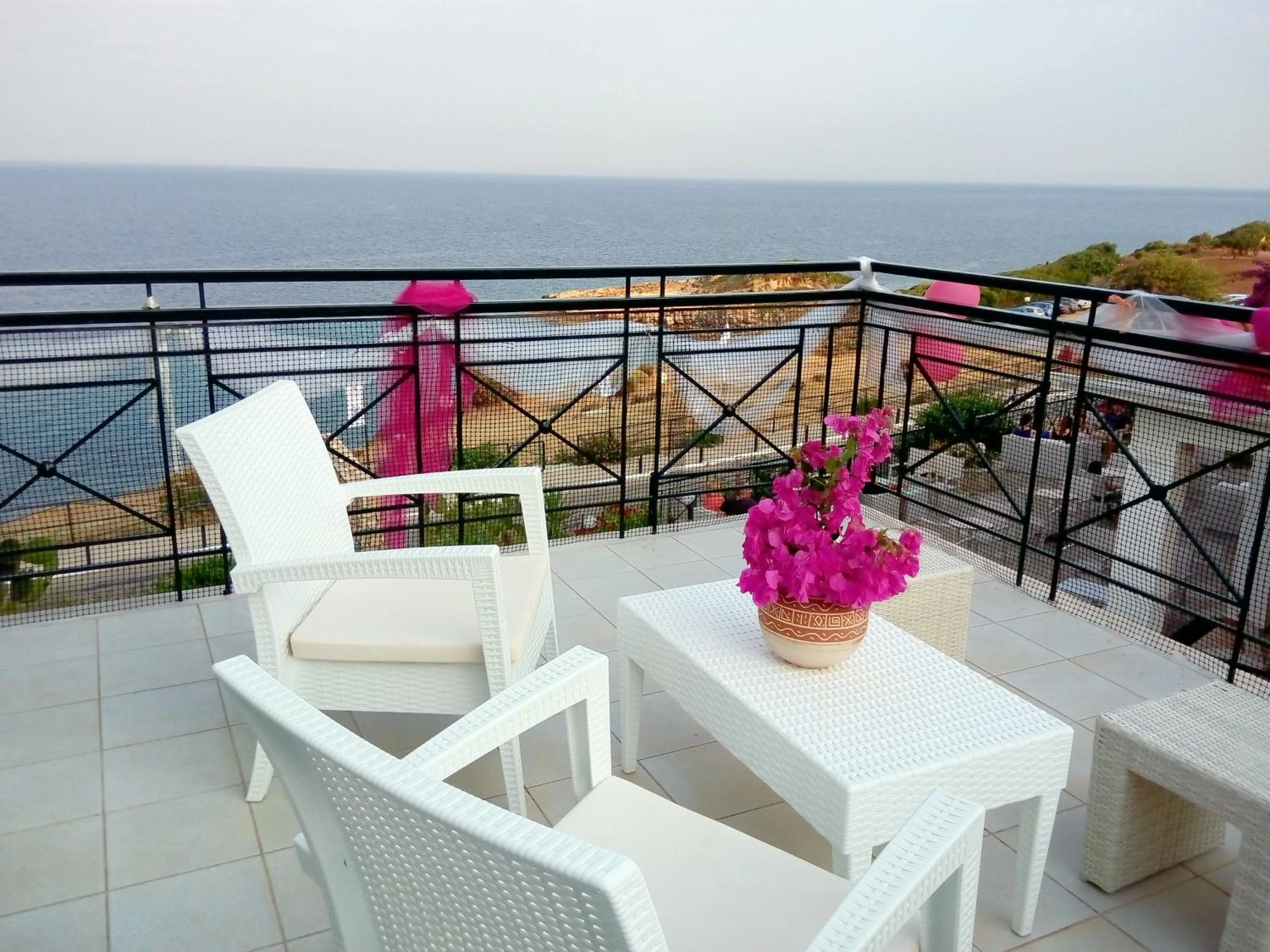 Balcony/Terrace in Porto Skala Village Hotel