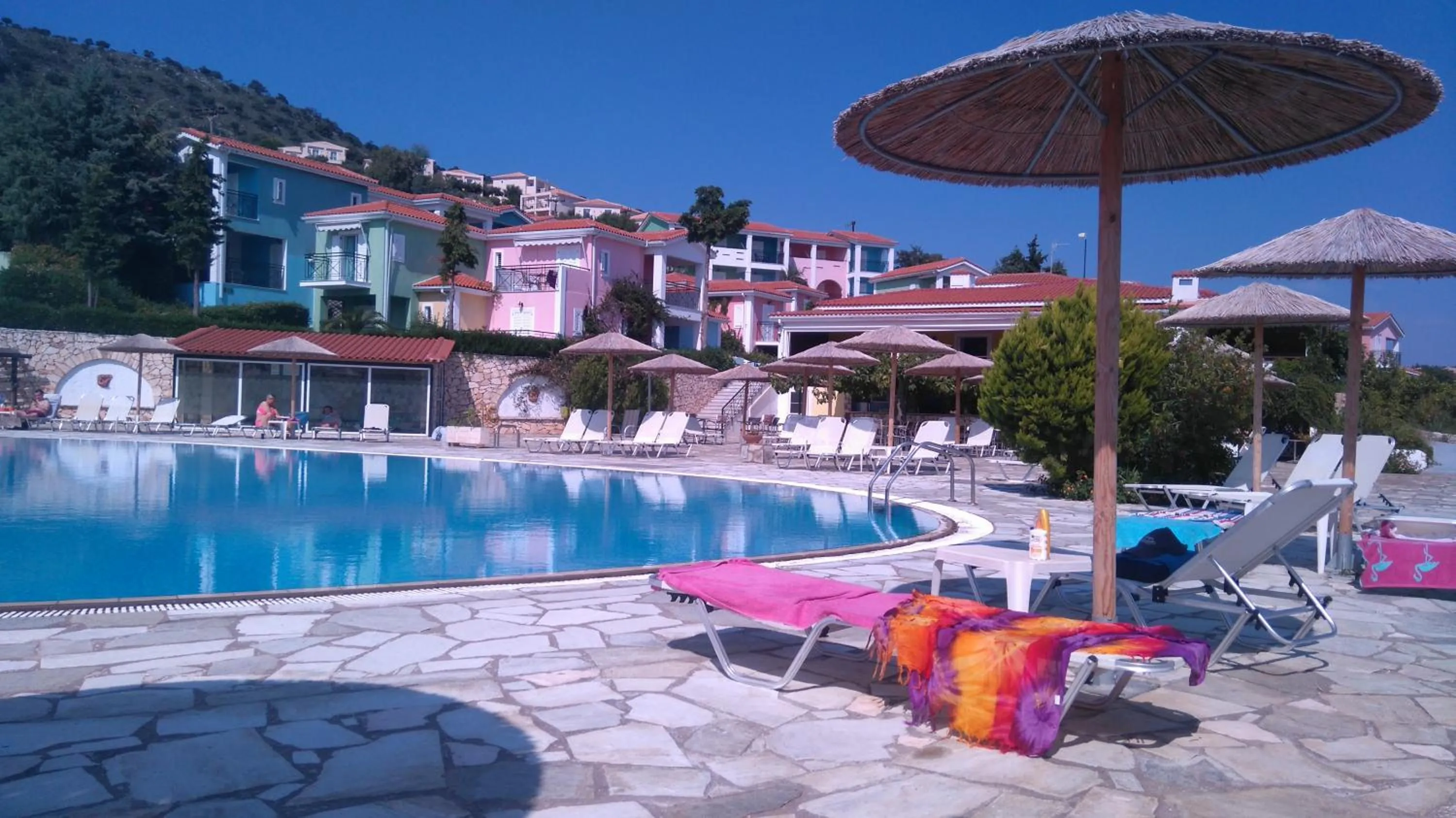 Swimming pool in Porto Skala Village Hotel