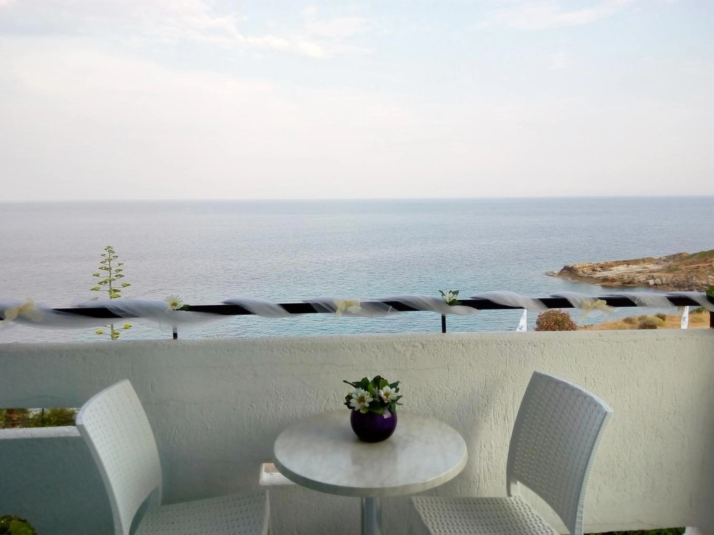 Balcony/Terrace in Porto Skala Village Hotel