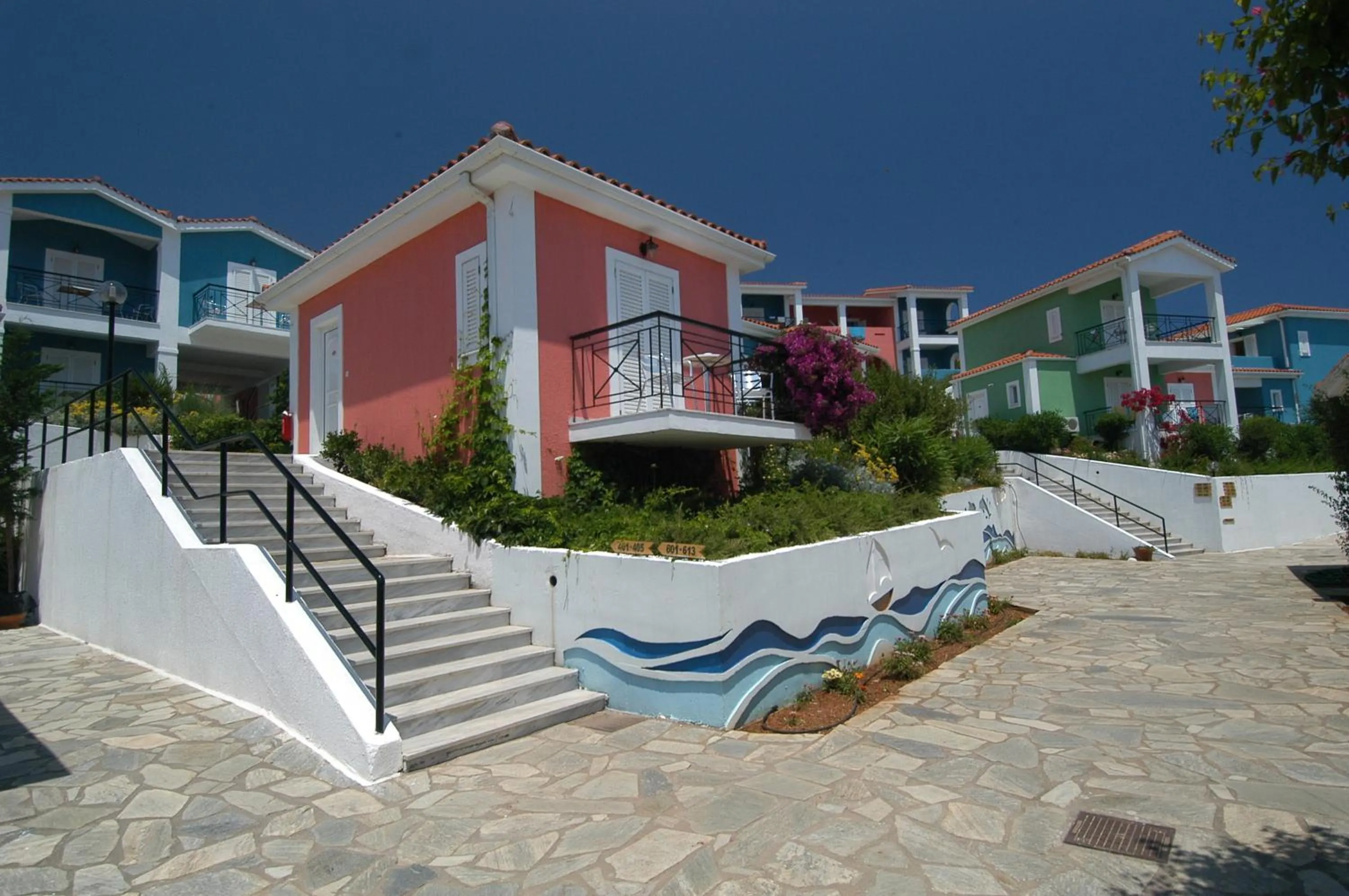 Property building in Porto Skala Village Hotel