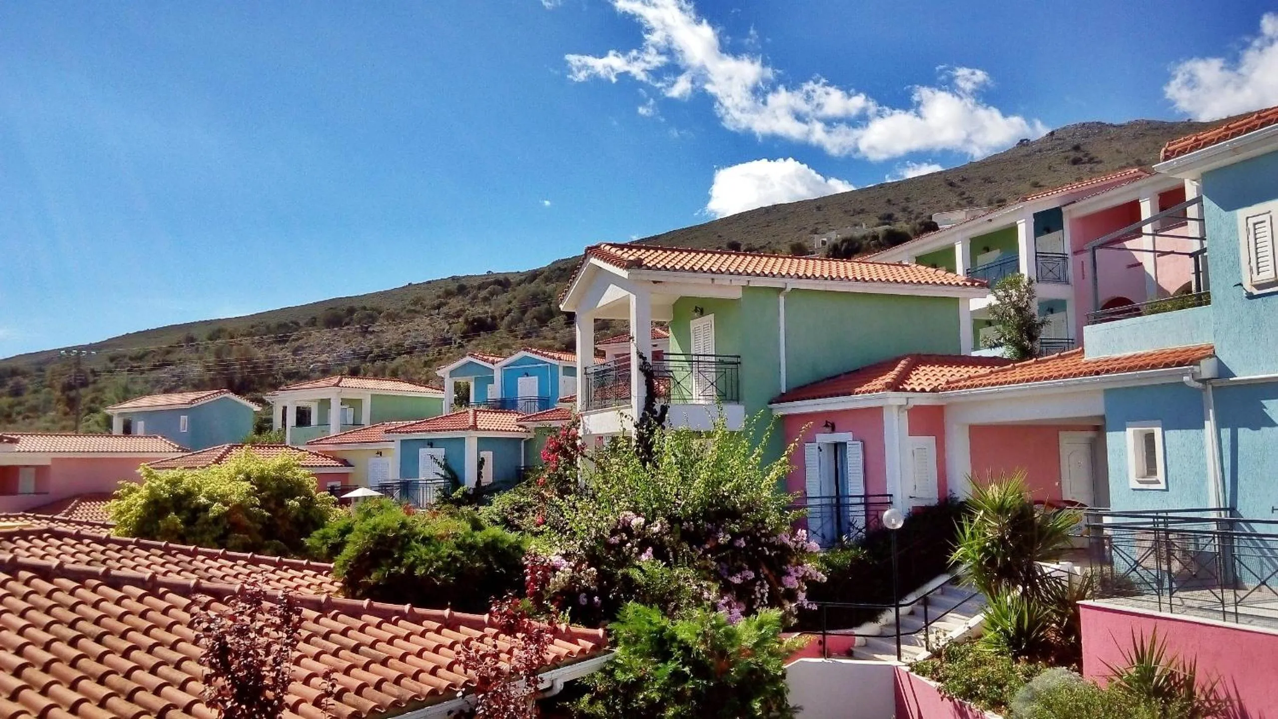 Property building in Porto Skala Village Hotel