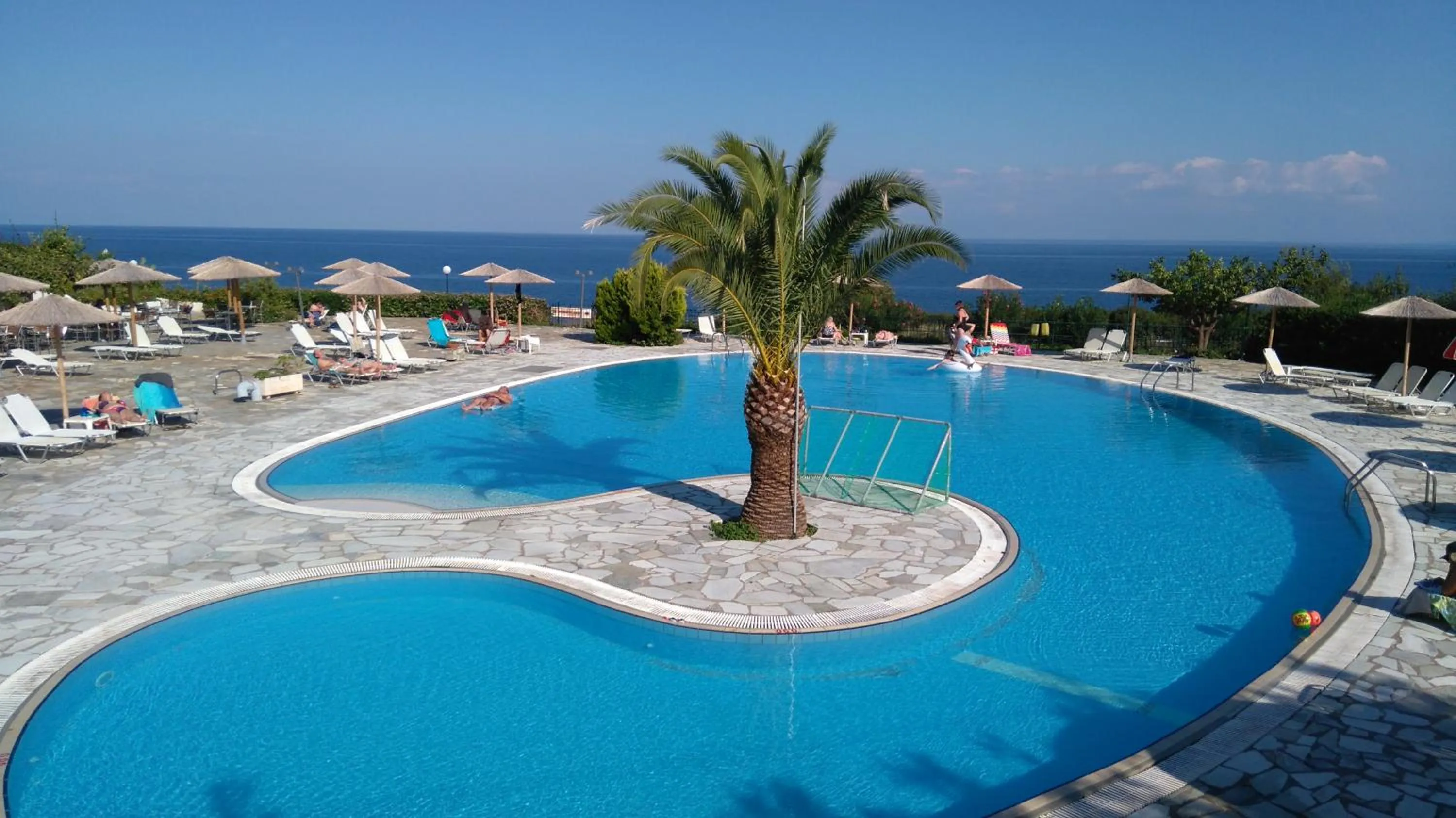 Swimming pool in Porto Skala Village Hotel